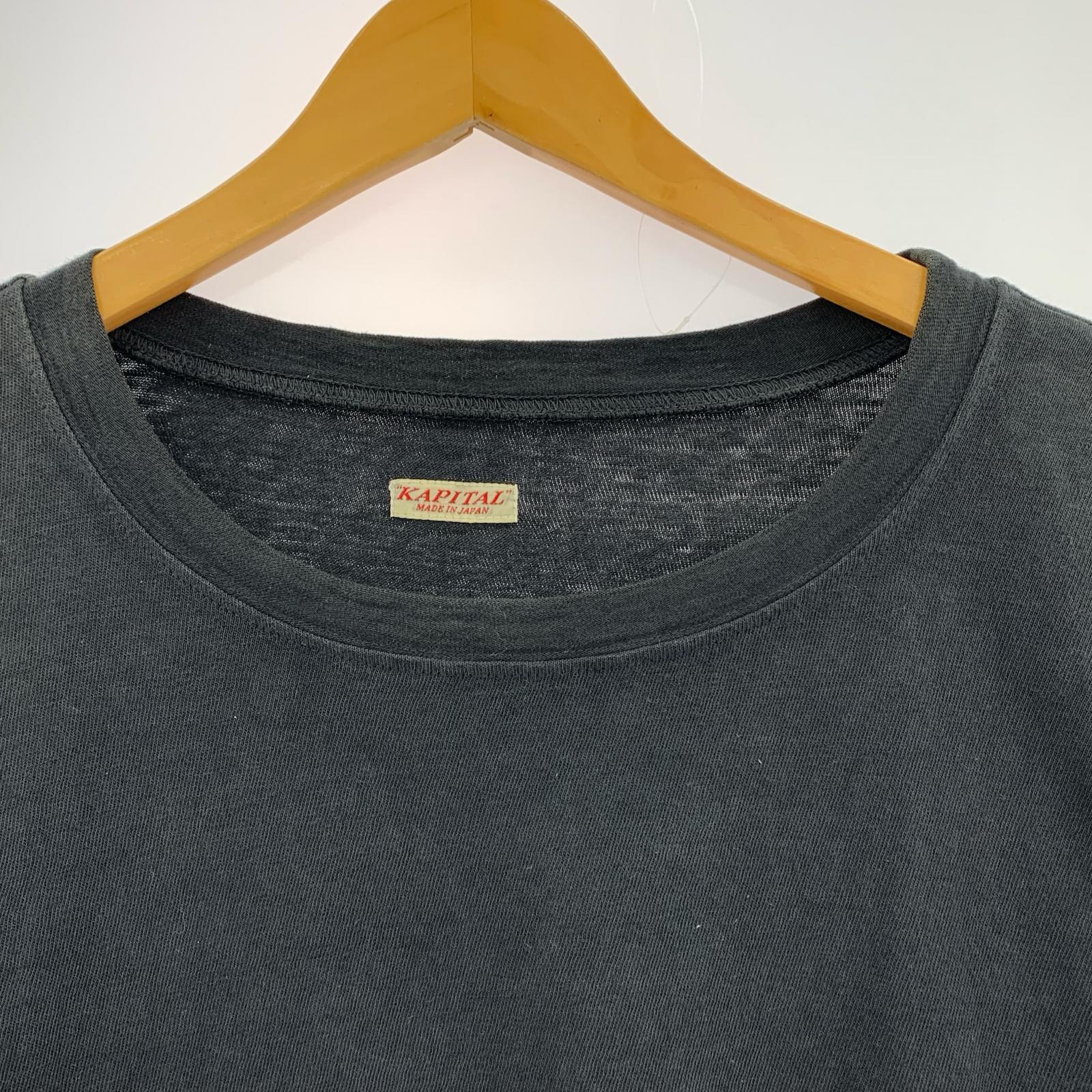 半袖Tシャツ ワイド ポケットTEE 黒(1) 1 ブラック