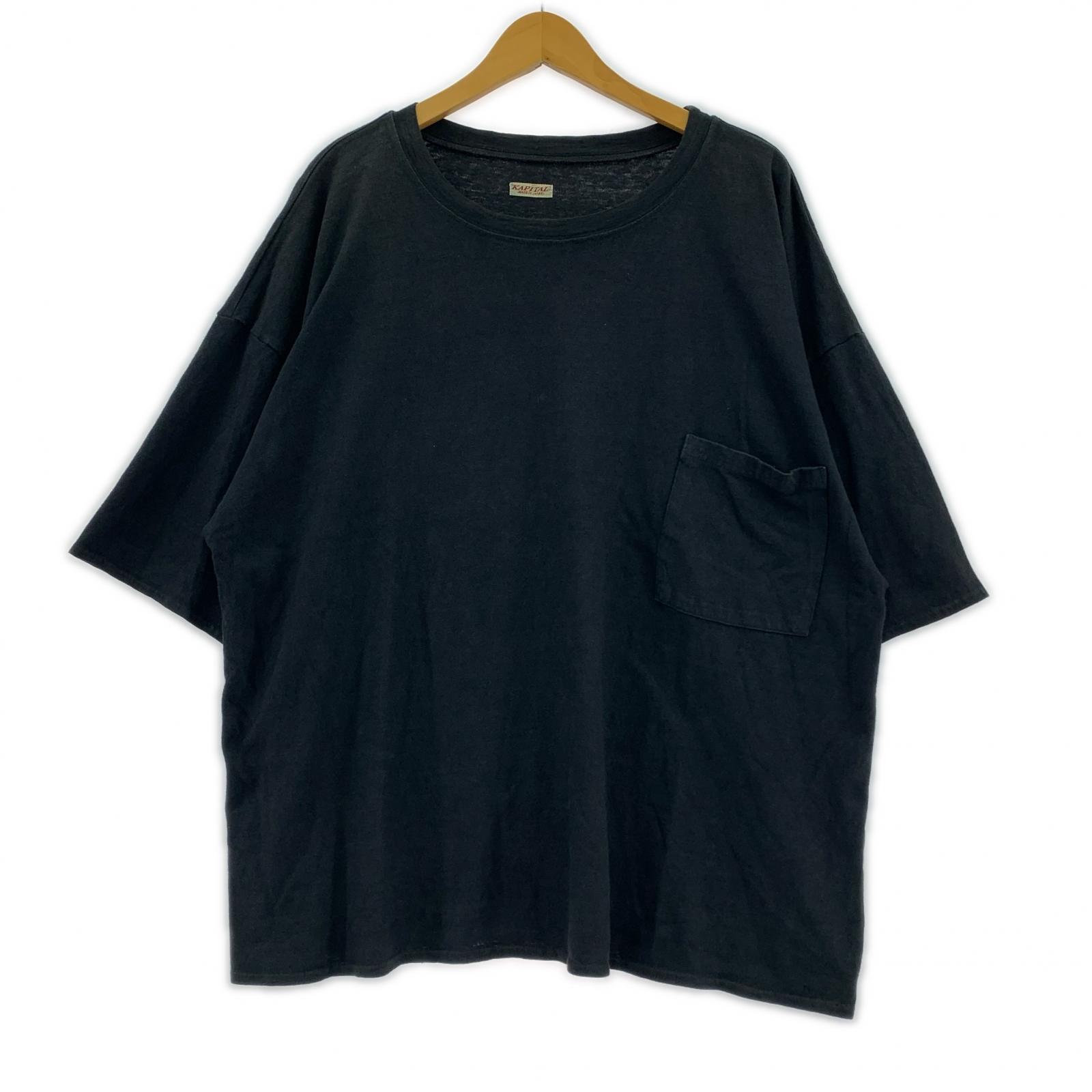 半袖Tシャツ ワイド ポケットTEE 黒(1) 1 ブラック