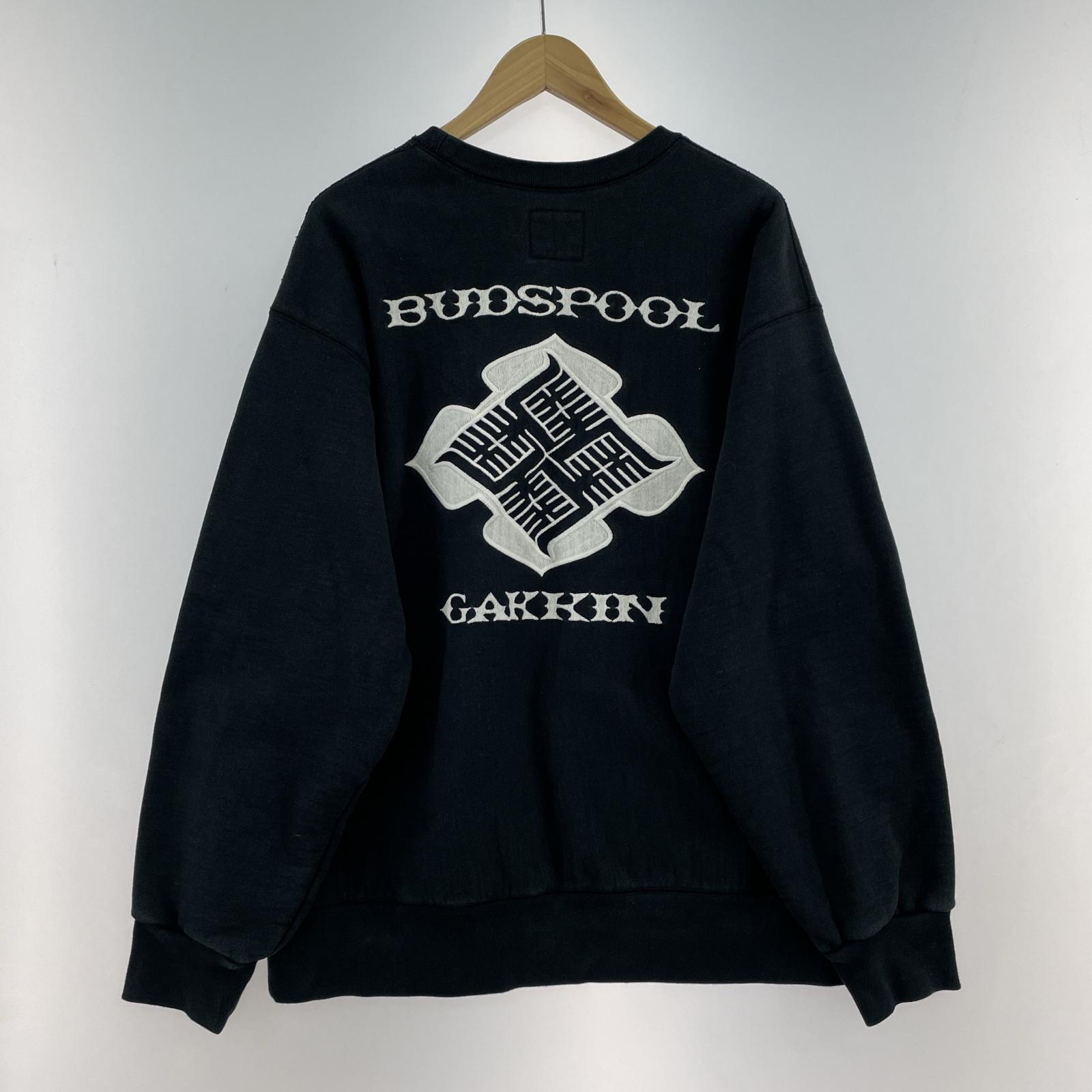 スウェット GAKKIN BUDSPOOL スウェット ブラック