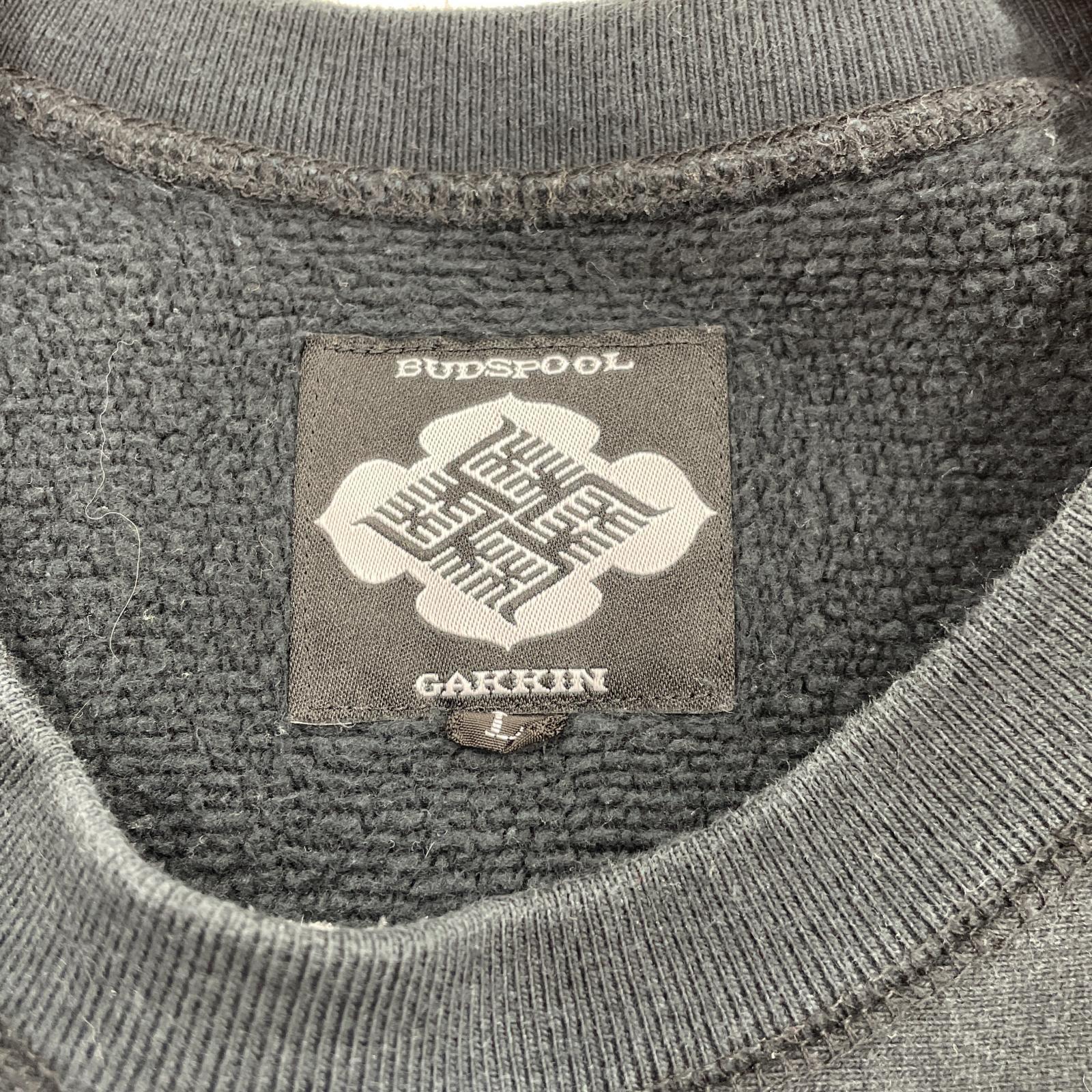 スウェット GAKKIN BUDSPOOL スウェット ブラック