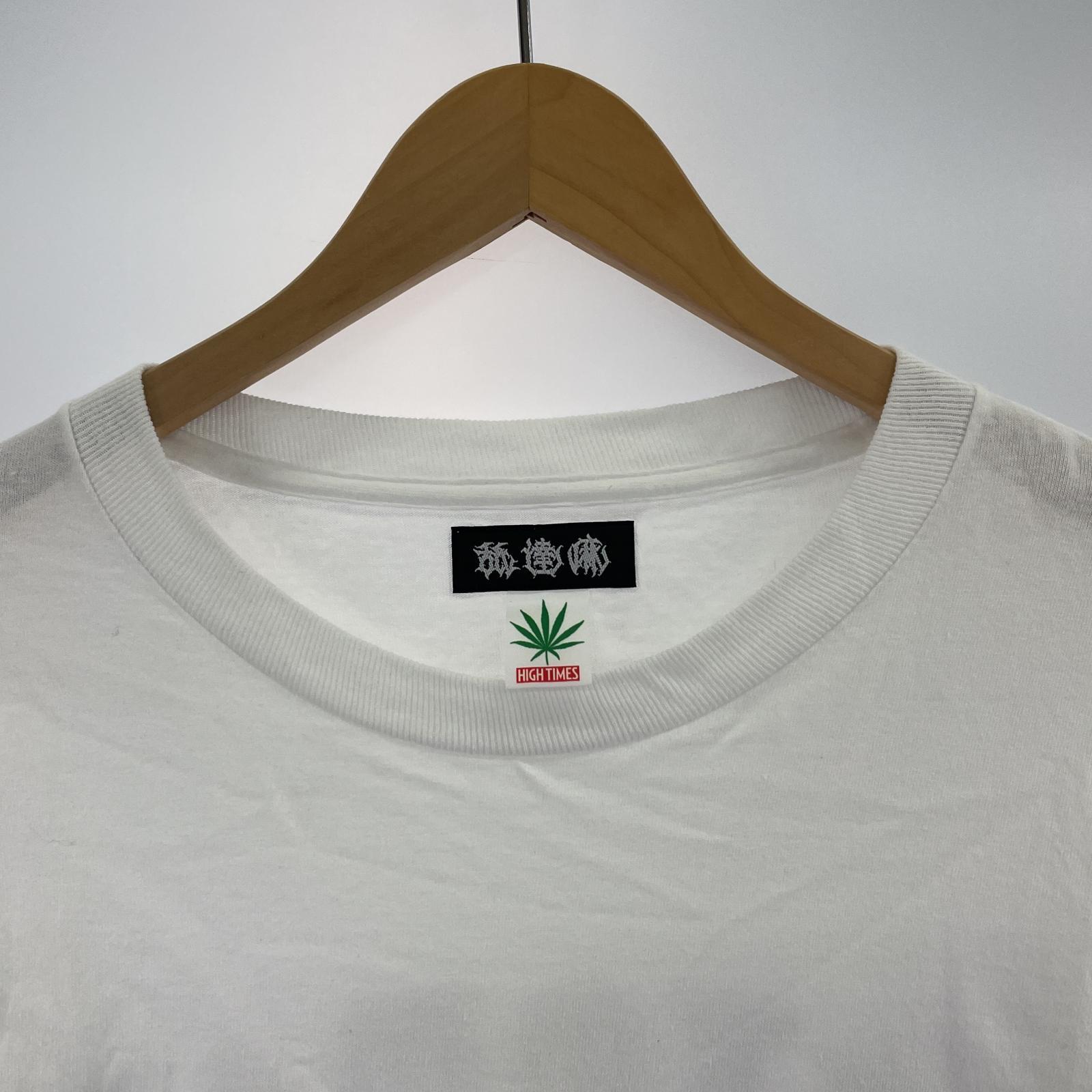 長袖Tシャツ 舐達麻 high times L/S TEE ホワイト L ホワイト