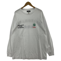 長袖Tシャツ 舐達麻 high times L/S TEE ホワイト L ホワイト