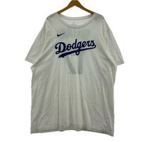半袖Tシャツ Los Angeles Dodgers 大谷翔平 白 (XXL) ホワイト