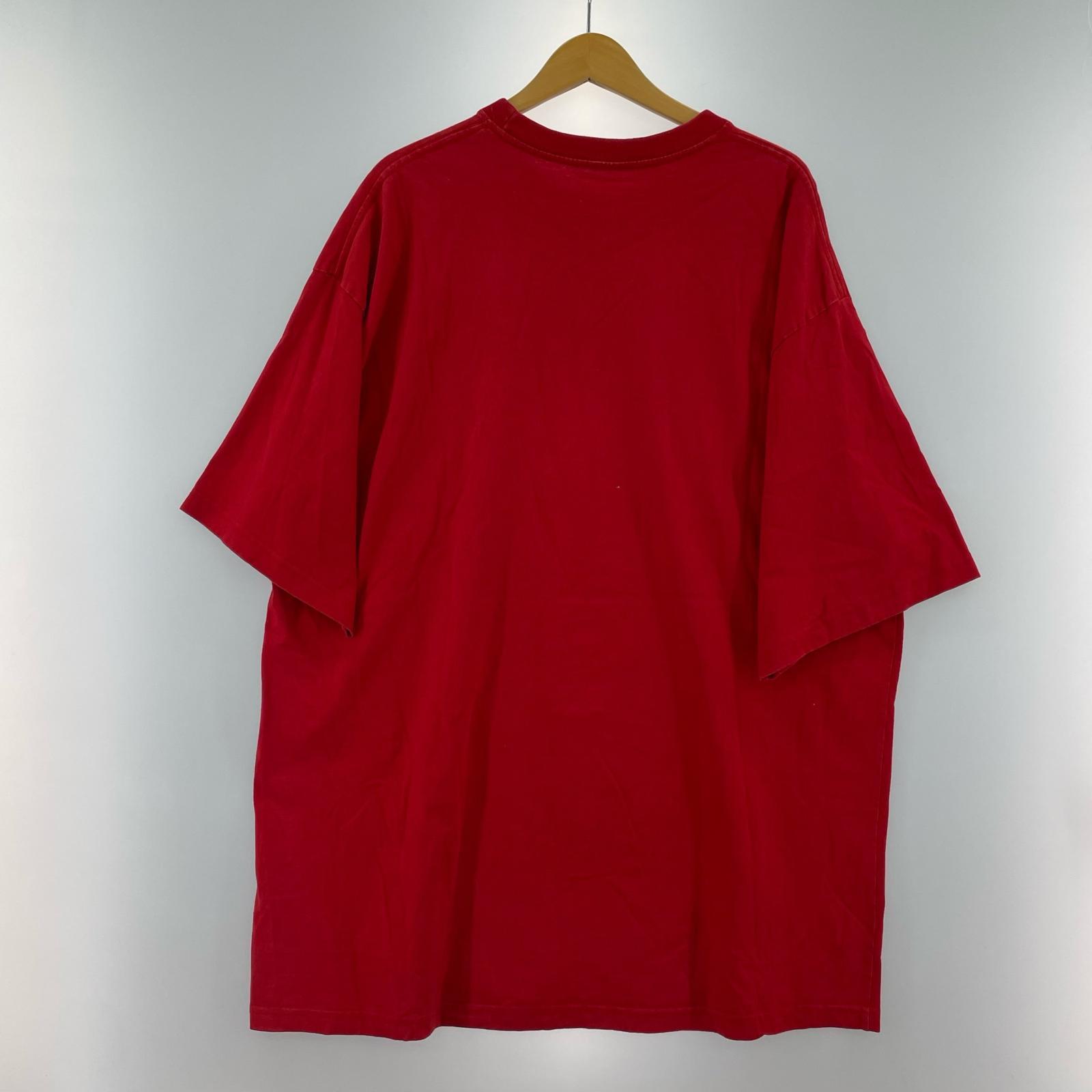 半袖Tシャツ OLD・VINTAGE ICEDOUT Tee 赤 (4XL) レッド