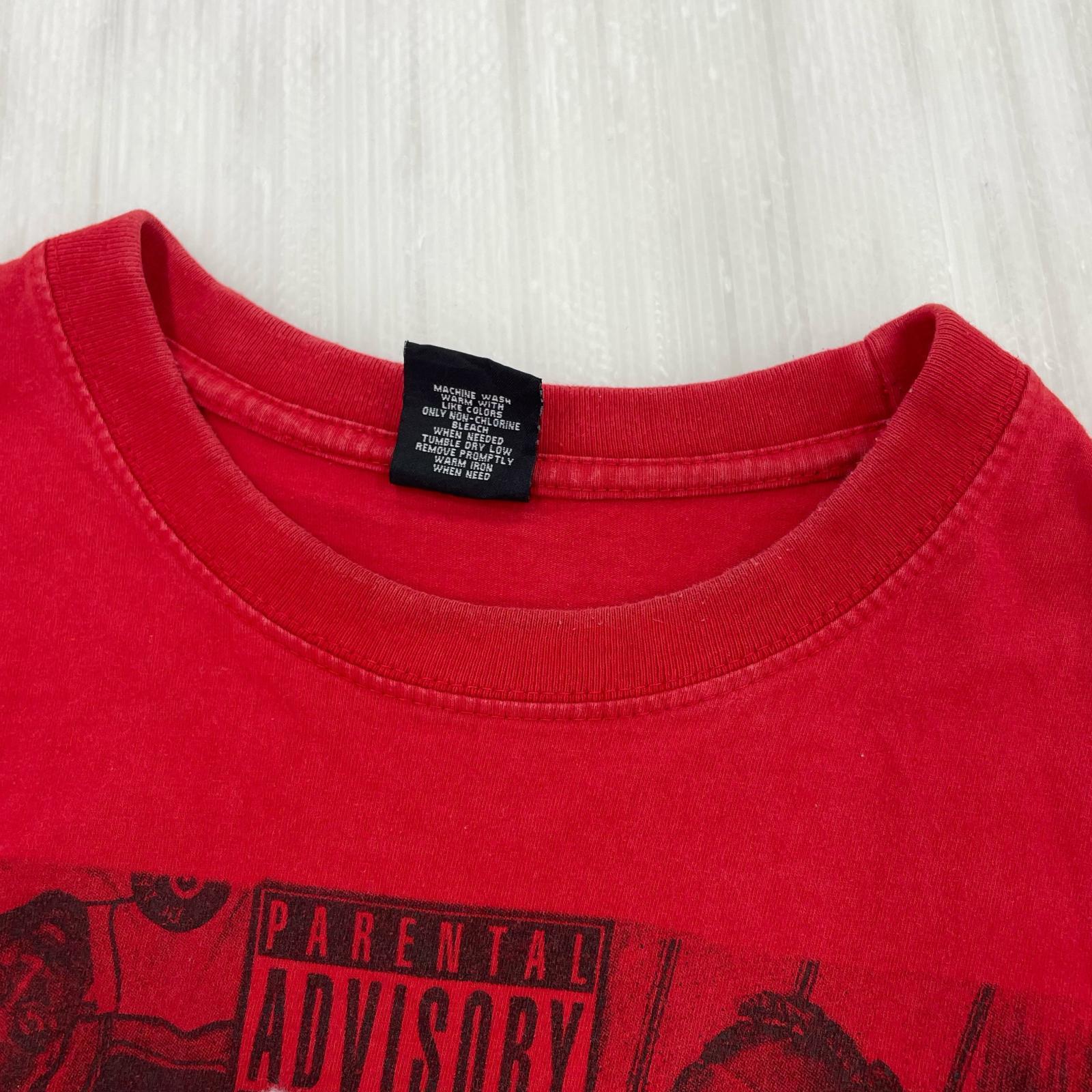 半袖Tシャツ OLD・VINTAGE ICEDOUT Tee 赤 (4XL) レッド