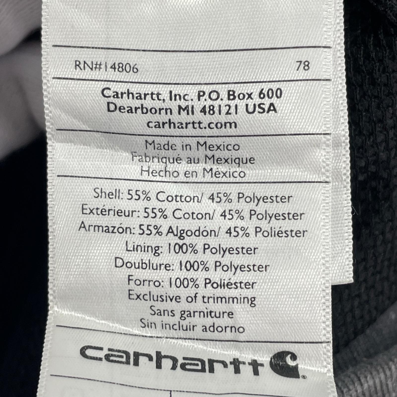 パーカー Carhartt Double Face Full Zip Hoodie
