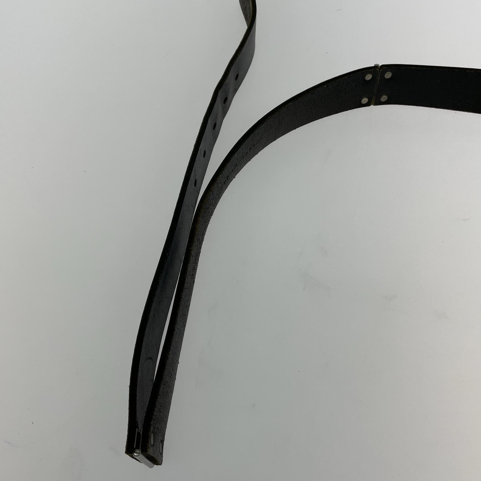 その他アクセサリー レザーベルト ブラック