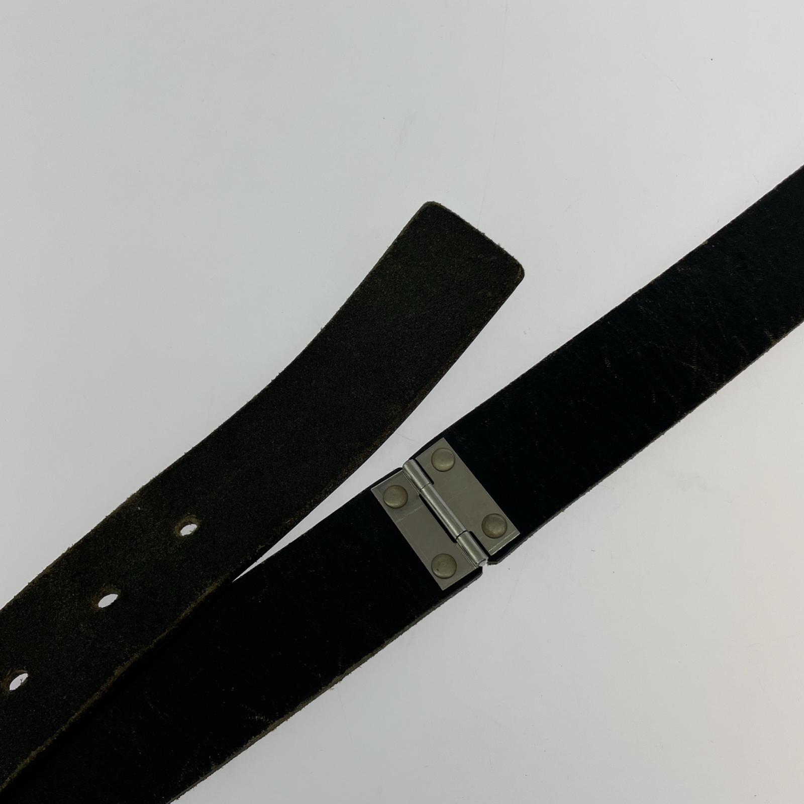 その他アクセサリー レザーベルト ブラック