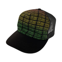 キャップ OLD STUSSY 総ロゴCAP 黒