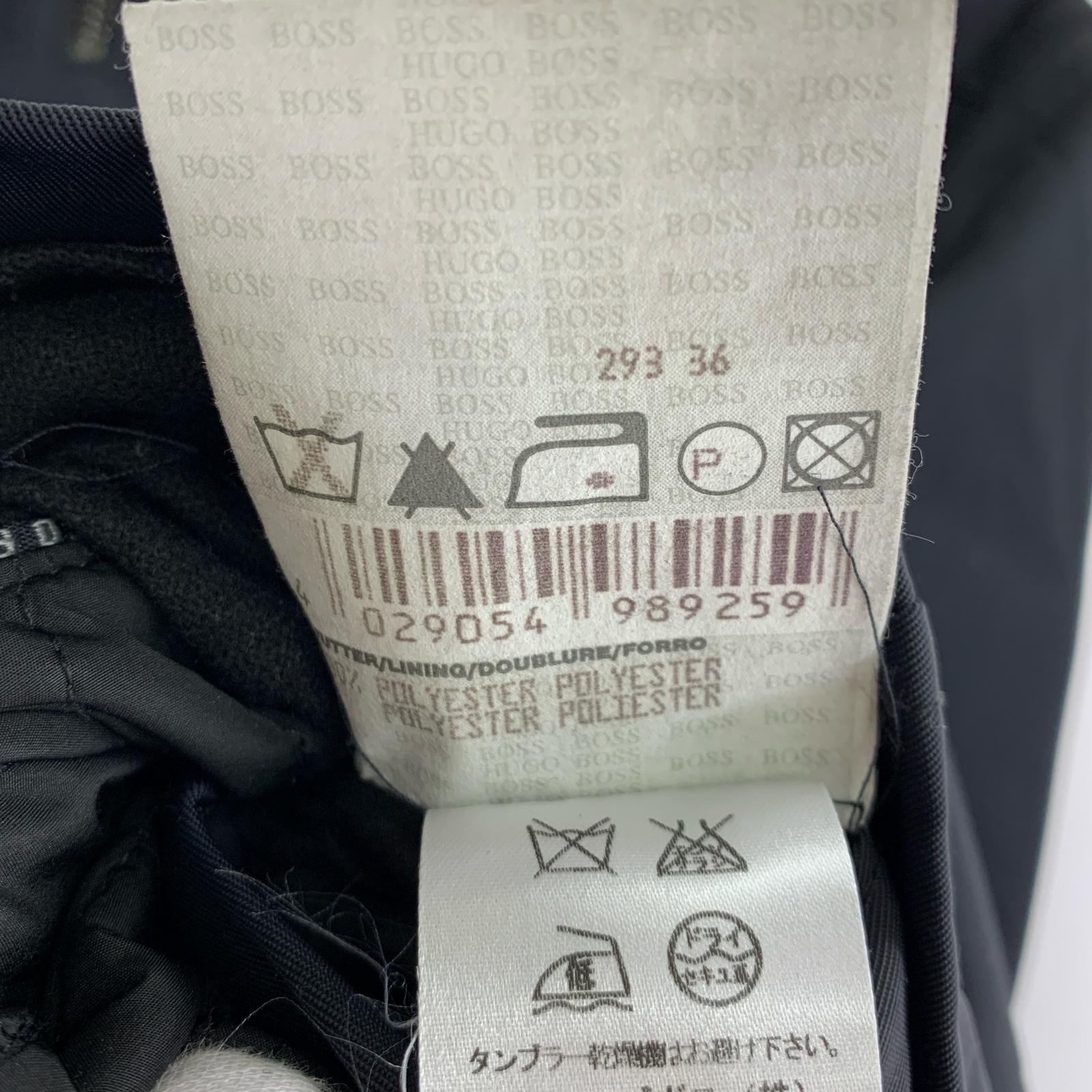ミリタリージャケット HUGO BOSS モッズコート ブラック