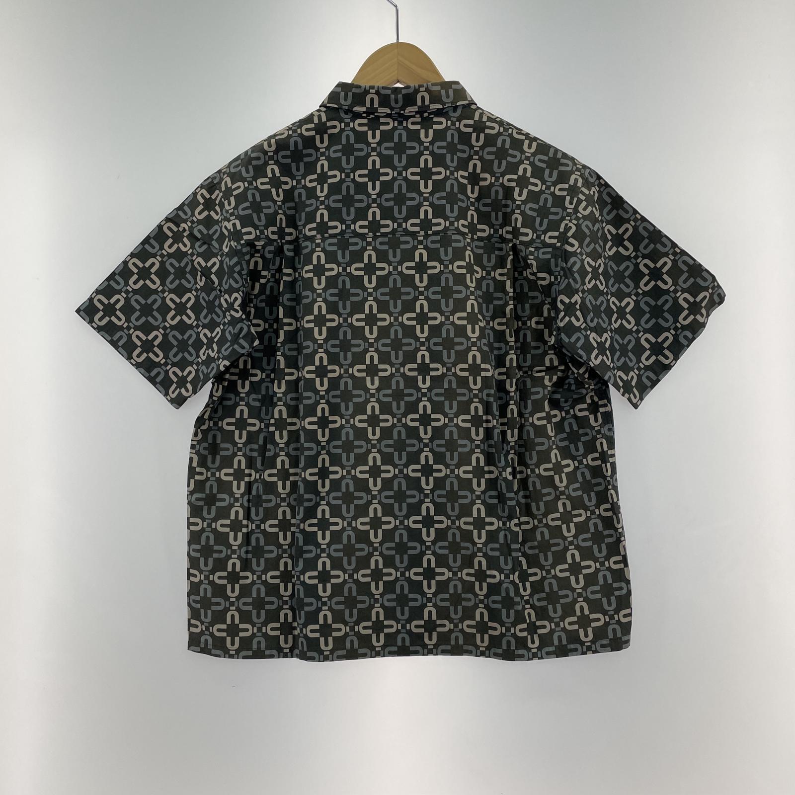 半袖シャツ UNDERCOVER 00s SK務PT期 S/S総柄シャツ F ブラック マルチカラー