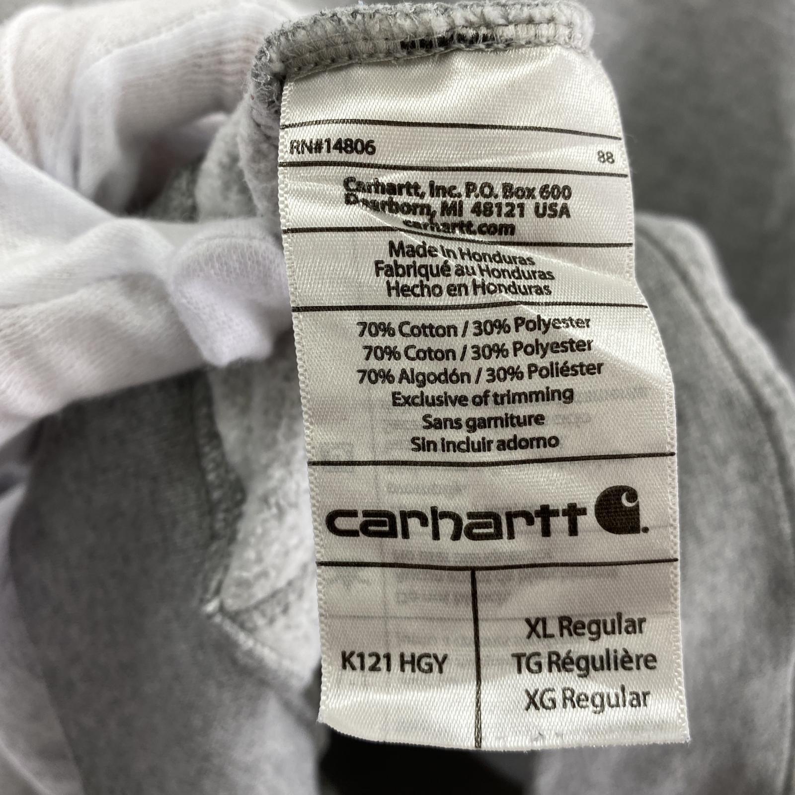 パーカー pullover hoodie (XL) グレー