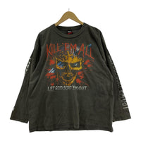 長袖Tシャツ 90s Kill 'EM ALL L/S Tee グレー
