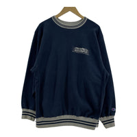 スウェット 90s REVERSE WEAVE rib rine sweat (XL) ネイビー