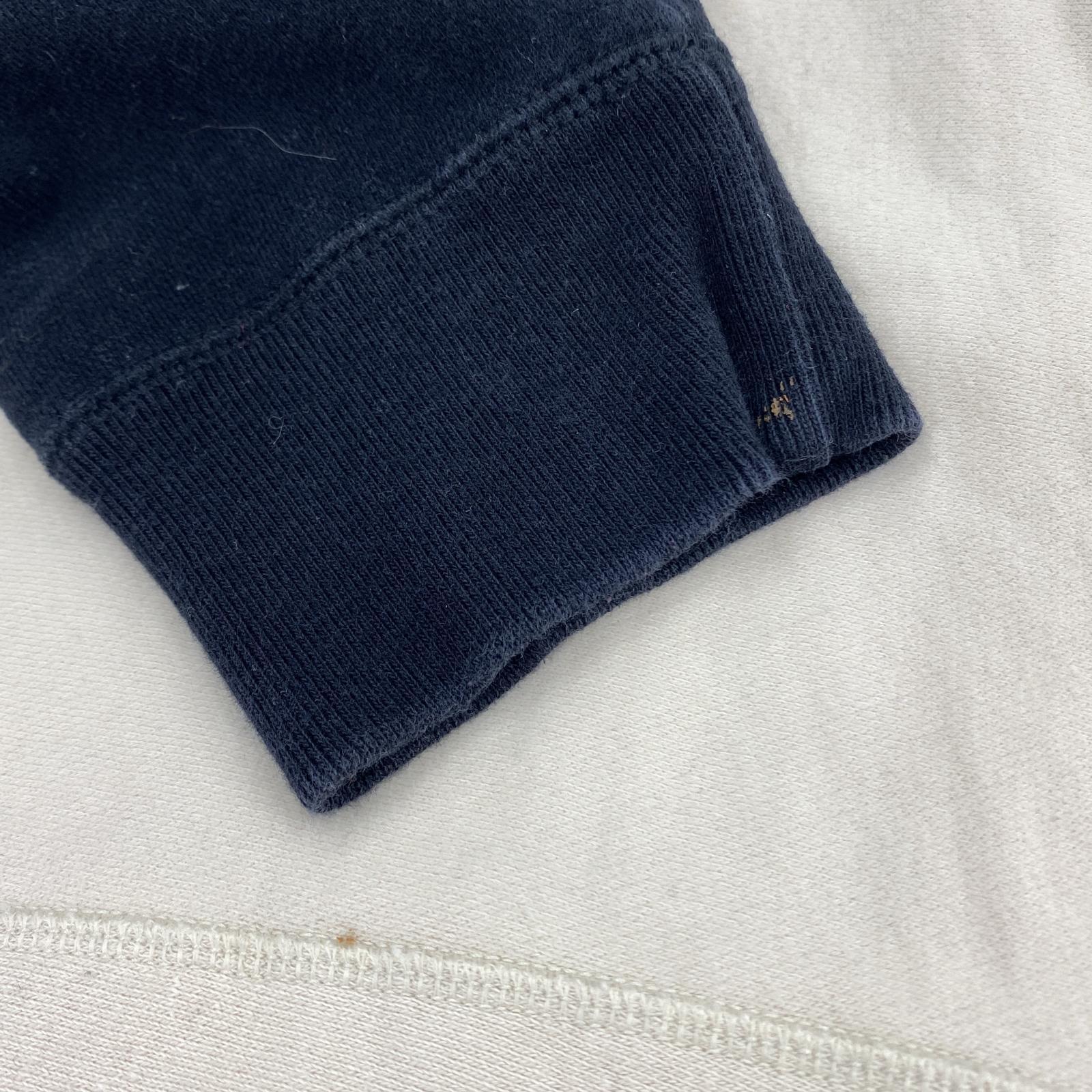パーカー 90s two tone hoodie (M) M