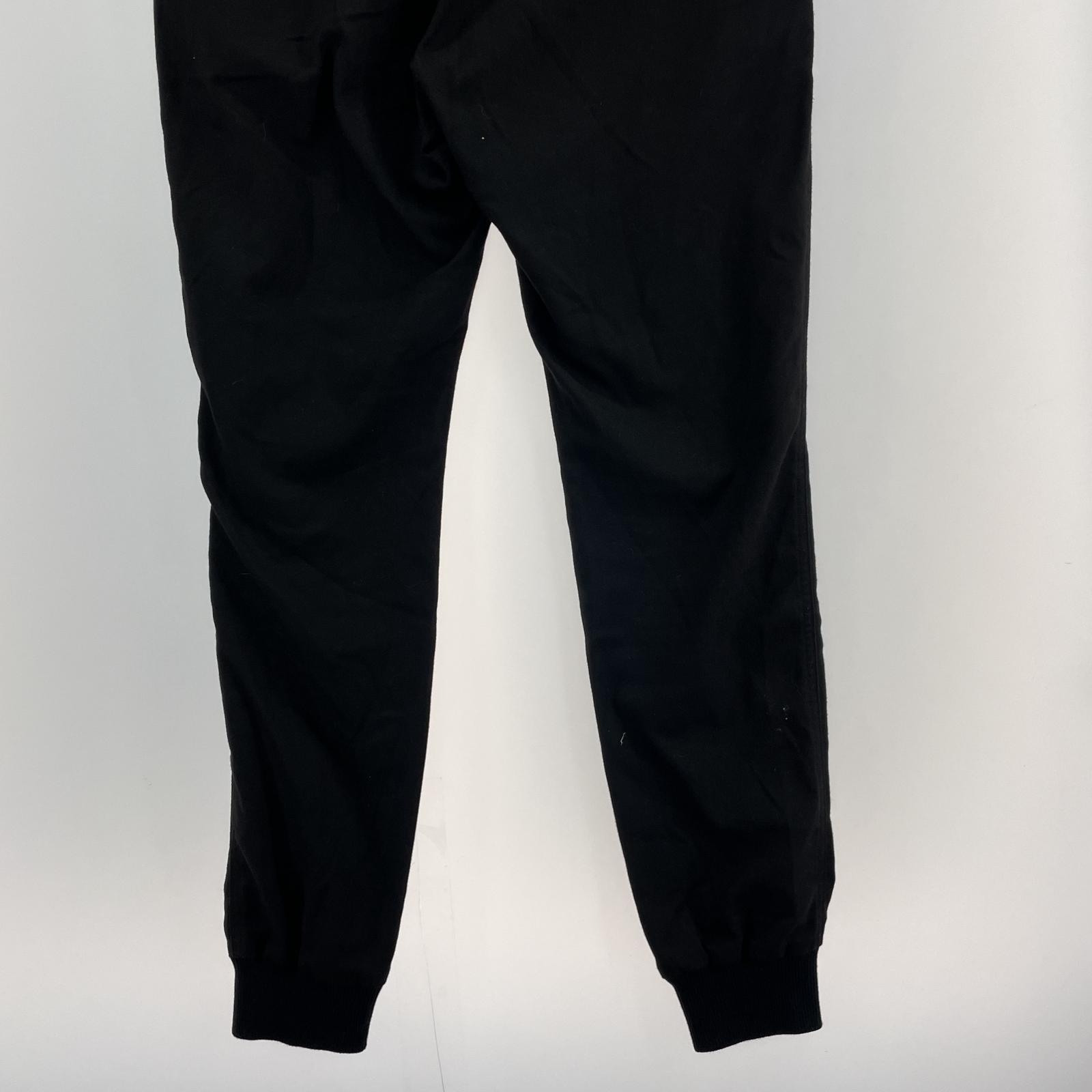 パンツ UE-192058 TR STRETCH RIBBED SLIM FIT 3 ブラック