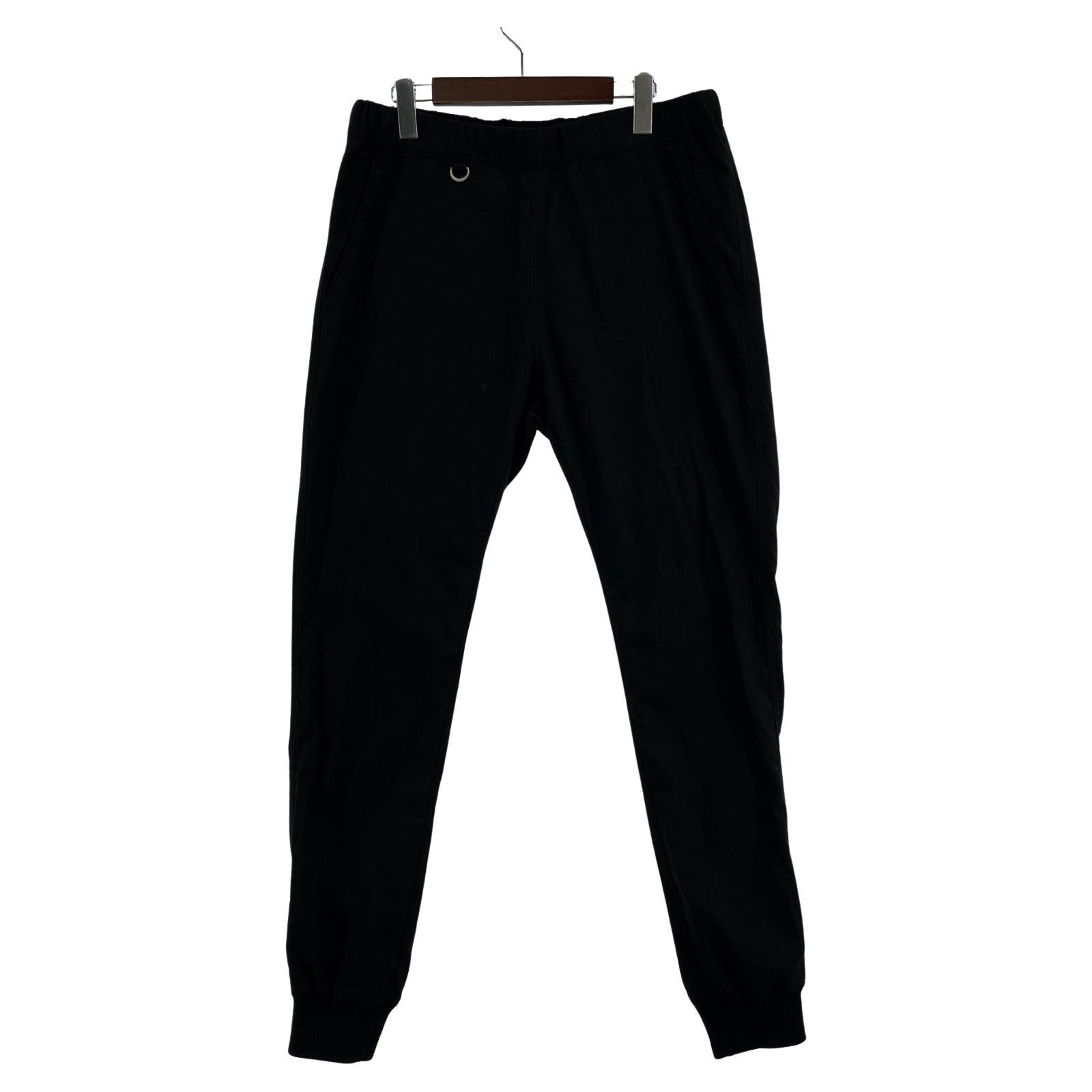 パンツ UE-192058 TR STRETCH RIBBED SLIM FIT 3 ブラック