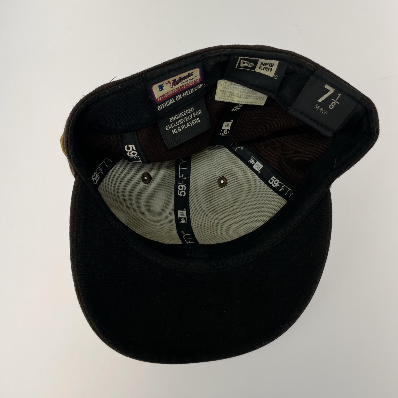 キャップ NEW ERA キャップ ブラウン