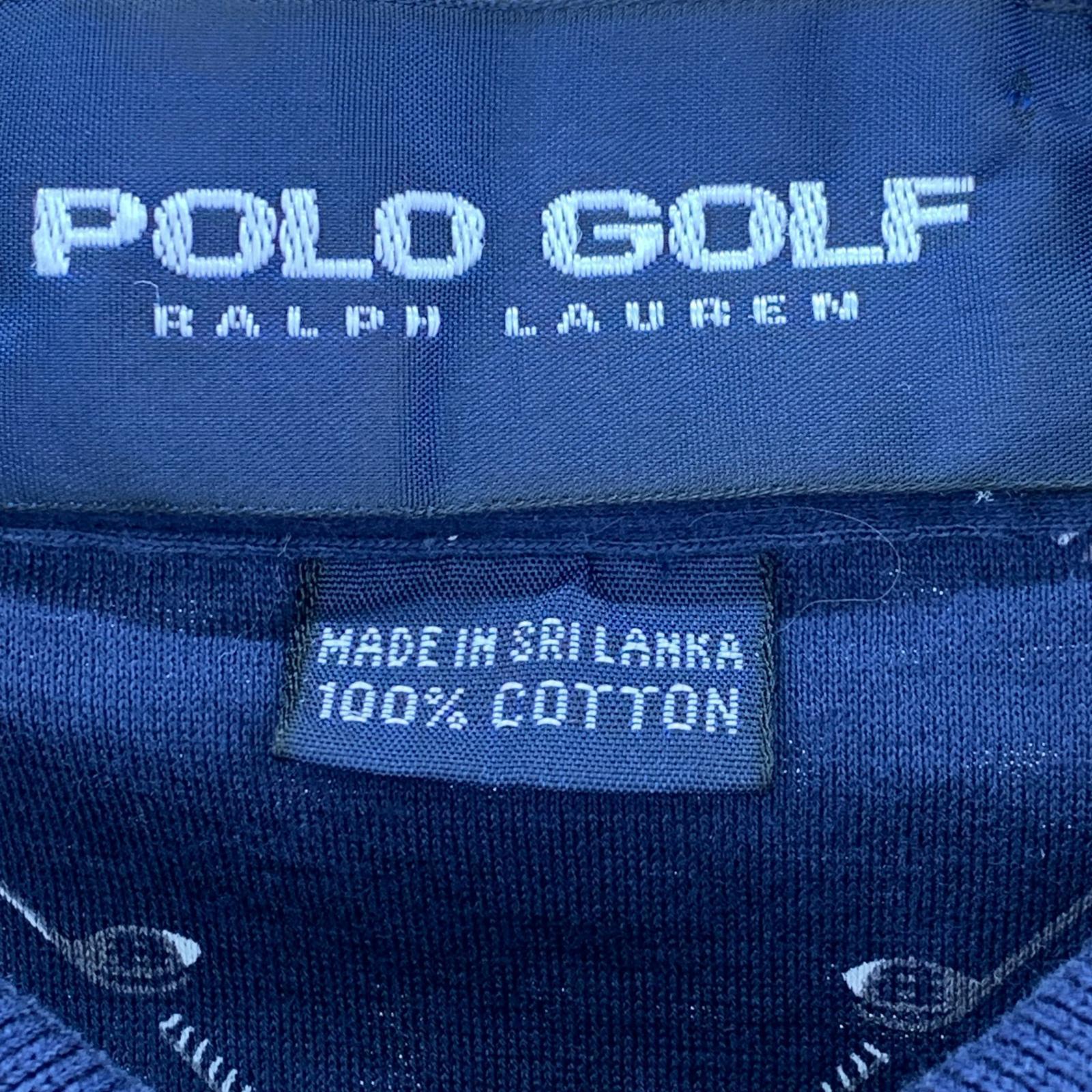 ポロシャツ all pattern polo shirt L ネイビー