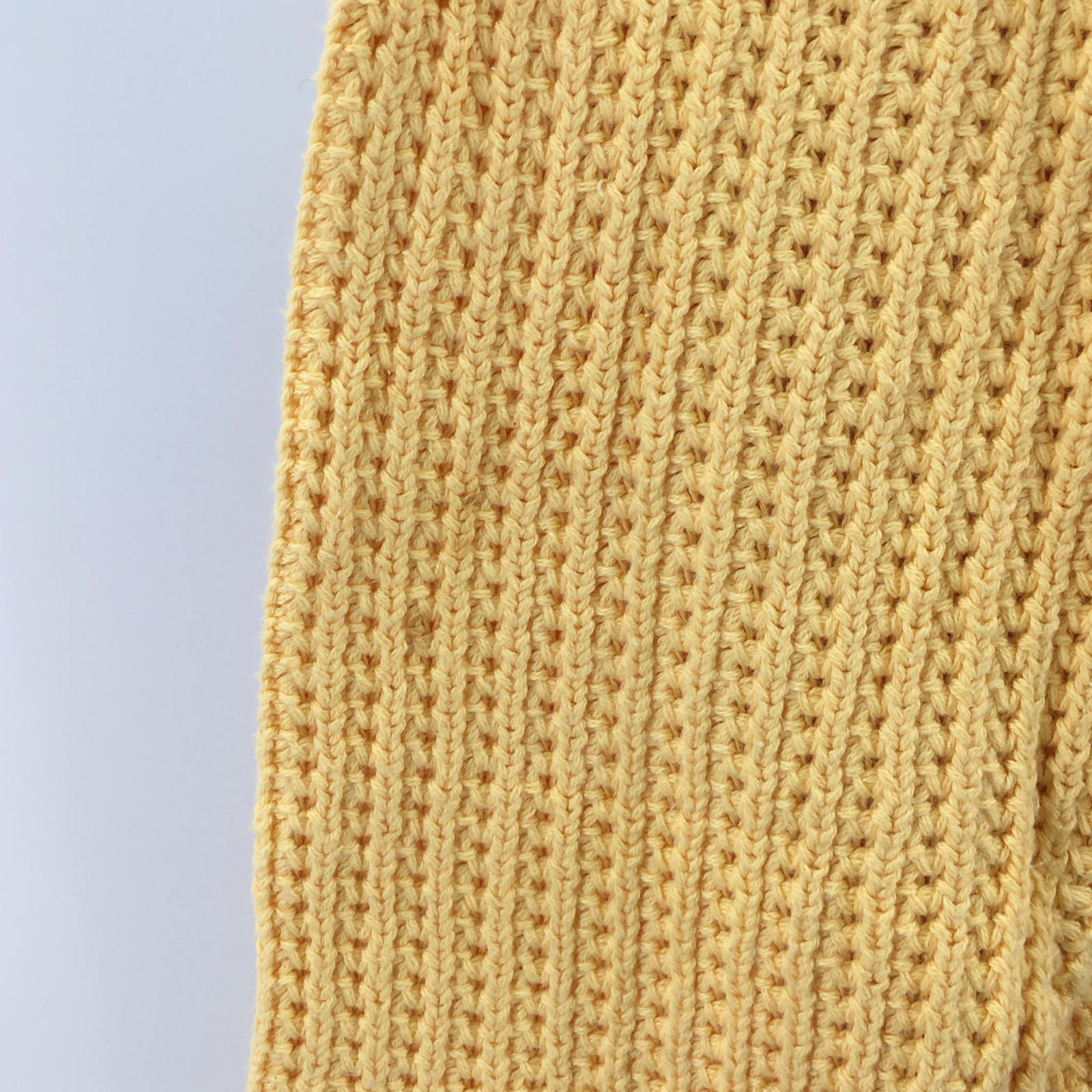 ニット 90s cotton knit (M) M
