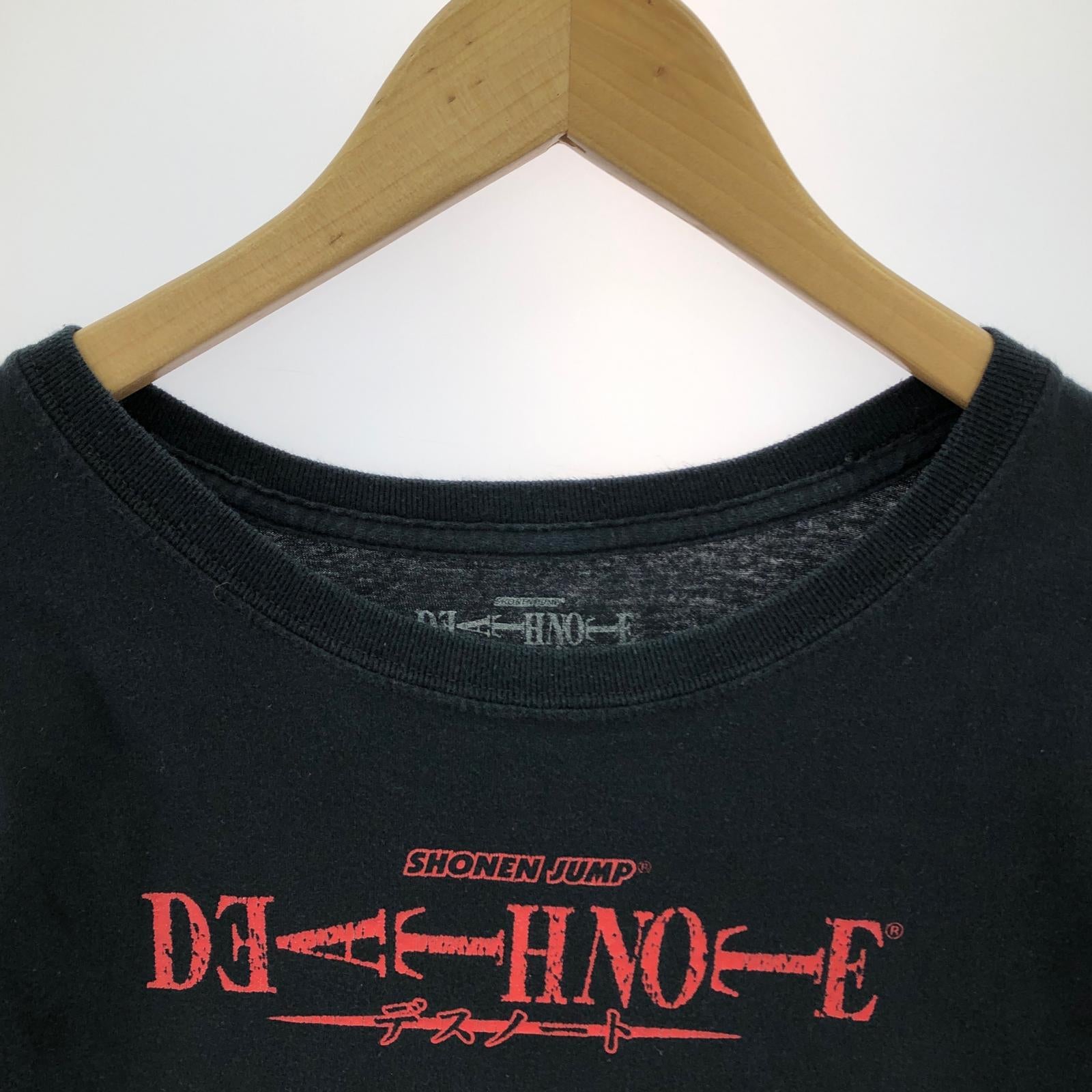 半袖Tシャツ デスノート (2XL) 黒 ブラック