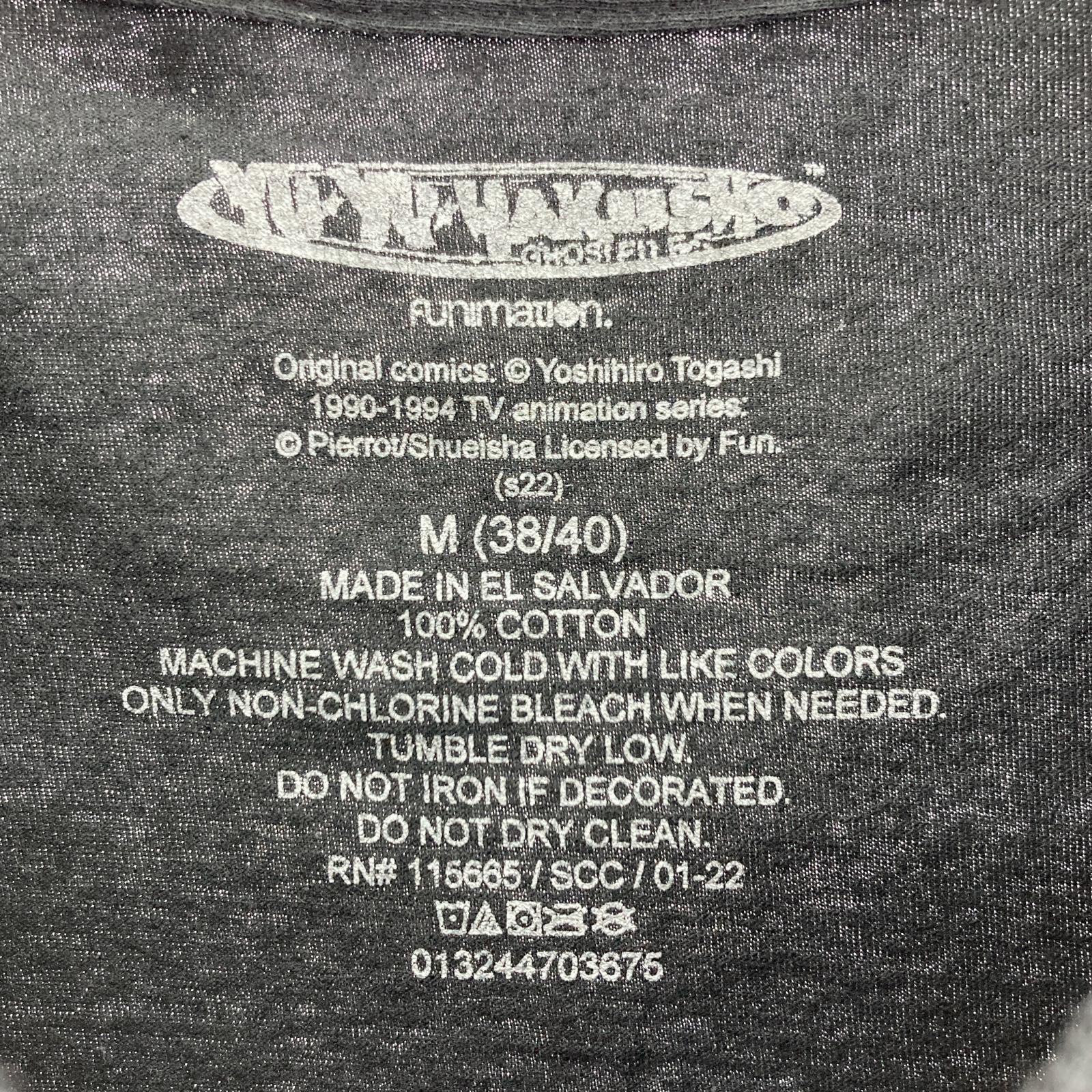 半袖Tシャツ 幽遊白書 (M) 黒 M ブラック