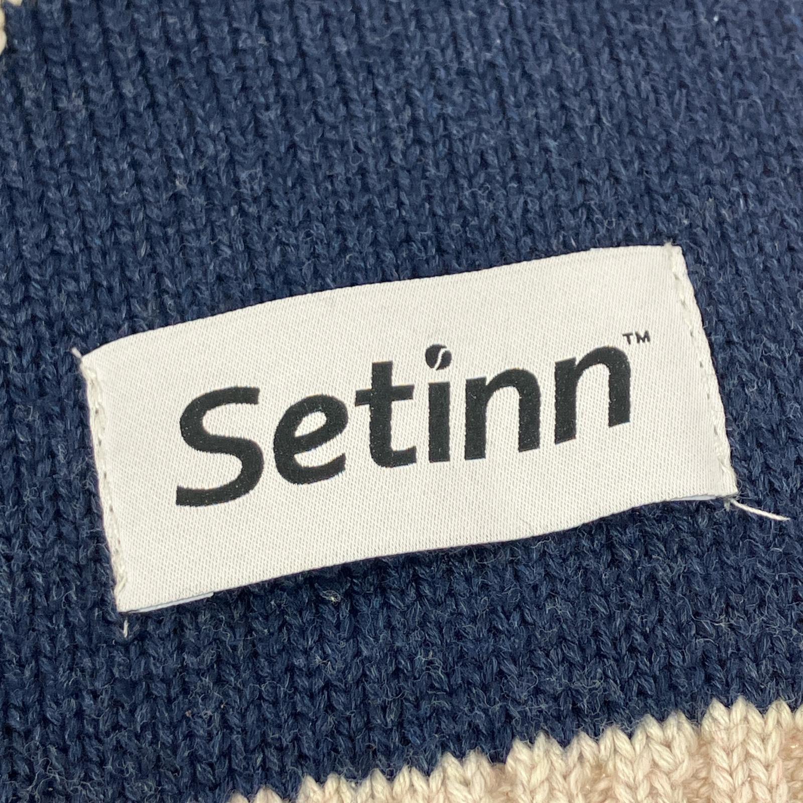 その他アクセサリー setinn マフラー ネイビー