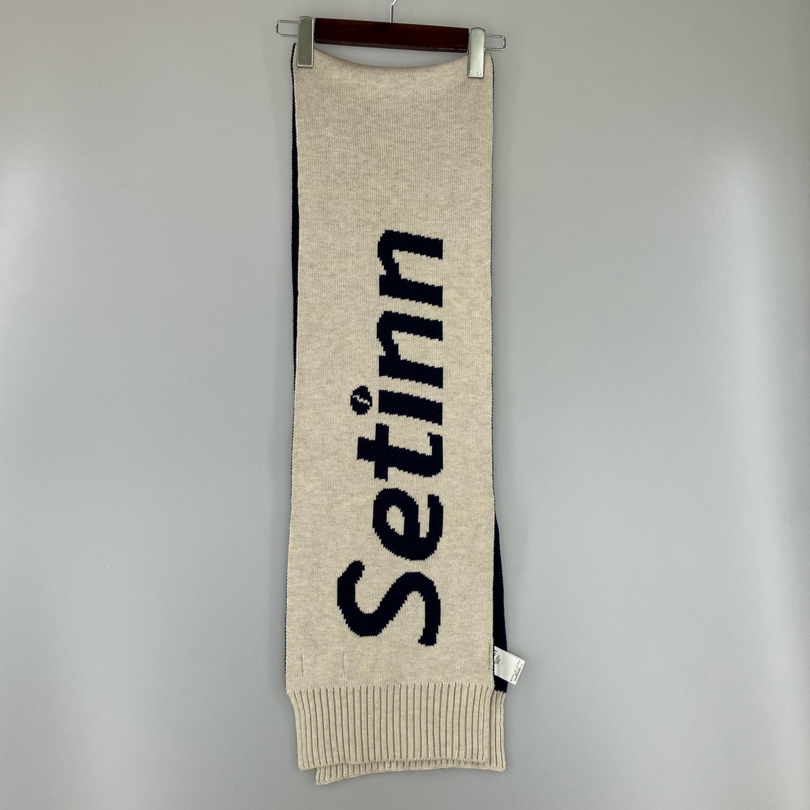 その他アクセサリー setinn マフラー ネイビー