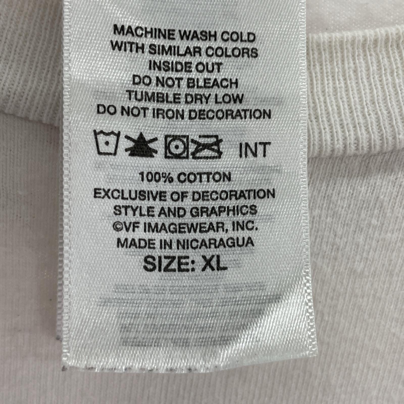 長袖Tシャツ フレイム XL 白 LL ホワイト