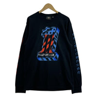 長袖Tシャツ アメリカ 1 黒 L L ブラック