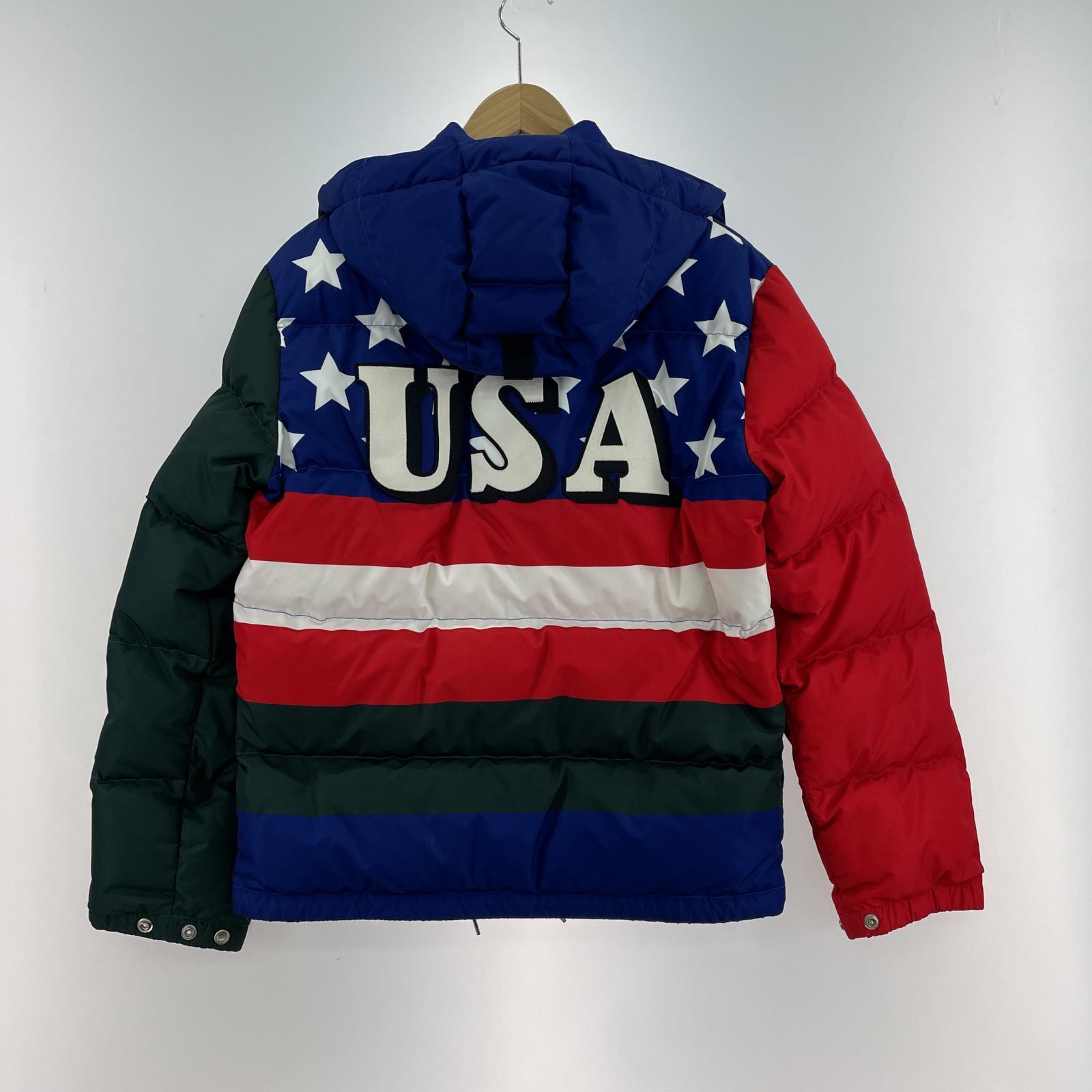 ダウンジャケット SKI 92 HOODED DOWN JACKET XS マルチカラー