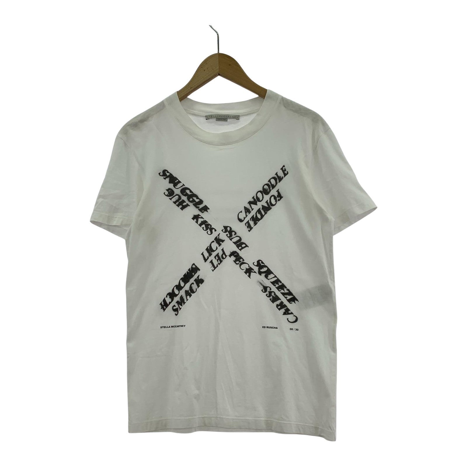半袖Tシャツ STELLA McCARTNEY S/S カットソー ED RUSHA 限定 シリアル入り 白 (S) S ホワイト