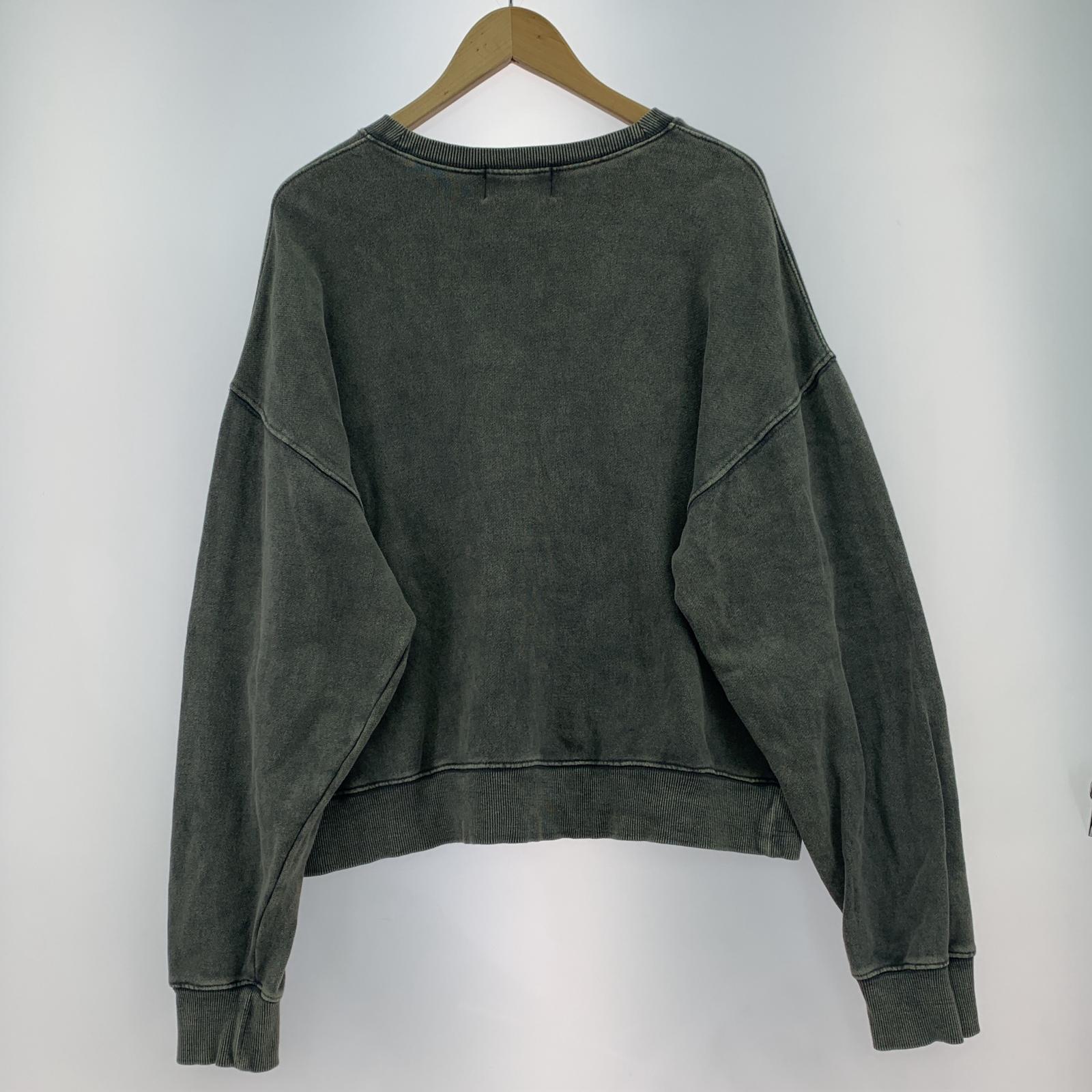 スウェット BEEDEN/RHINESTONE LOGO SWEAT フリー ブラック