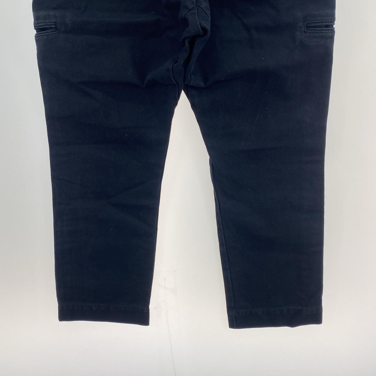 パンツ Webbing Belt Denim Wide Tapered Pants 32 32 ブラック