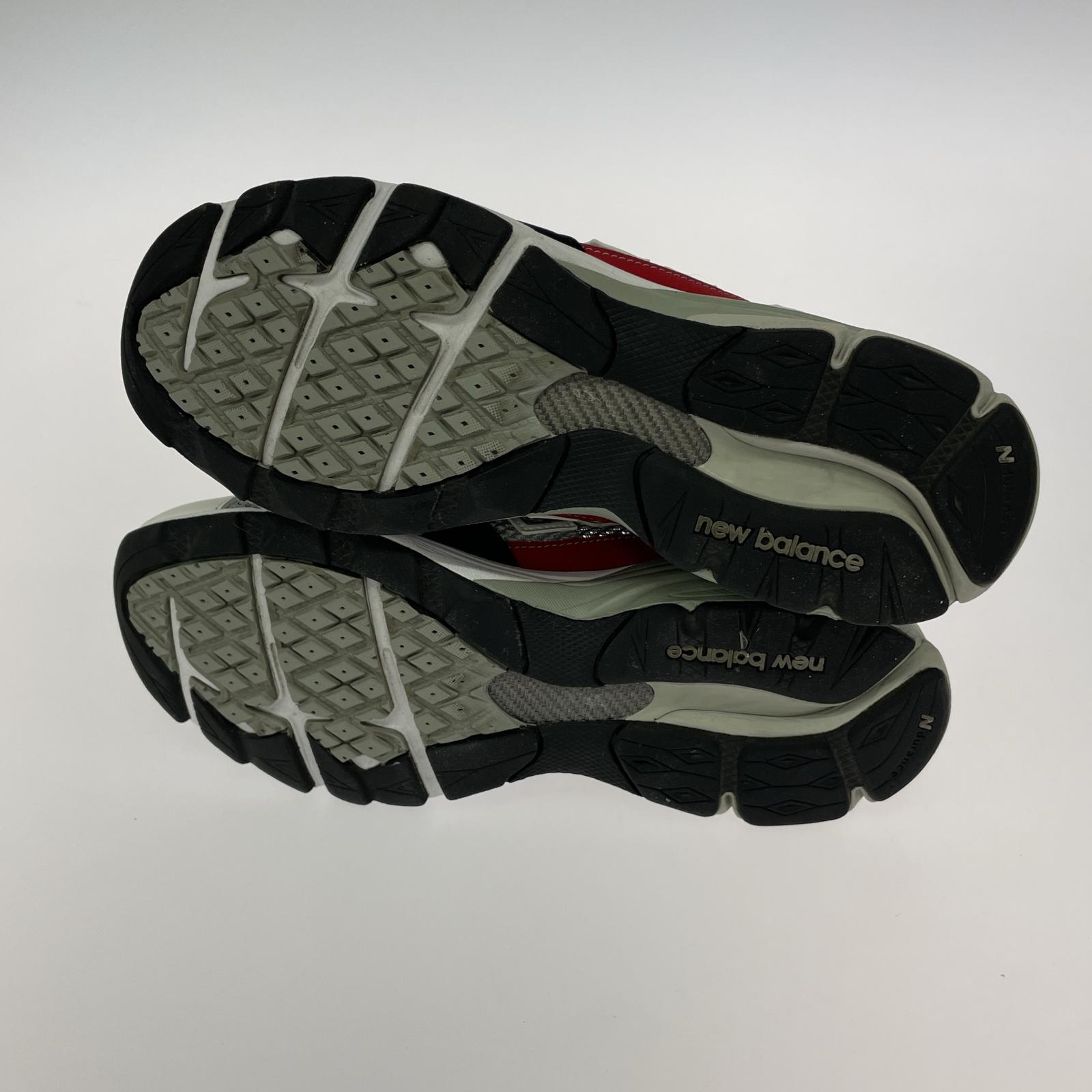 スニーカー NEW BALANCE M920UKF 40th Anniversary White & Red (27) 26.5cm (US8 1/2 UK8 EU43)