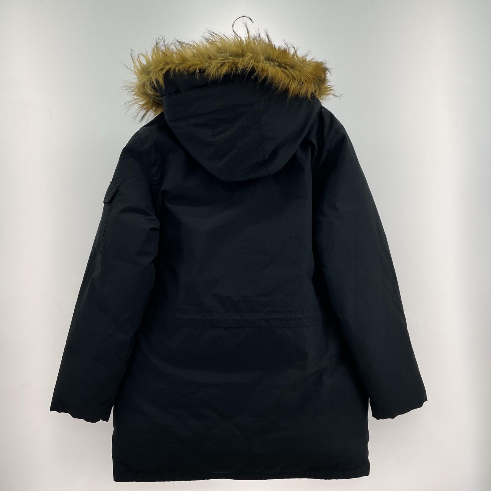 ダウンジャケット yukon parka 黒 (M) M ブラック