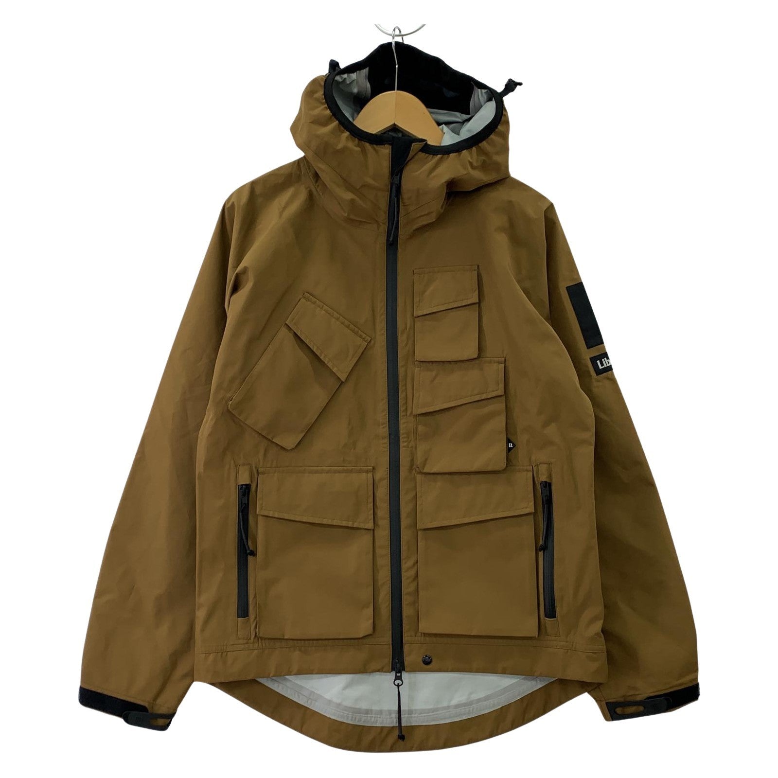 マウンテンパーカー Liberaiders SHERPA 3LAYER JACKET S カーキ