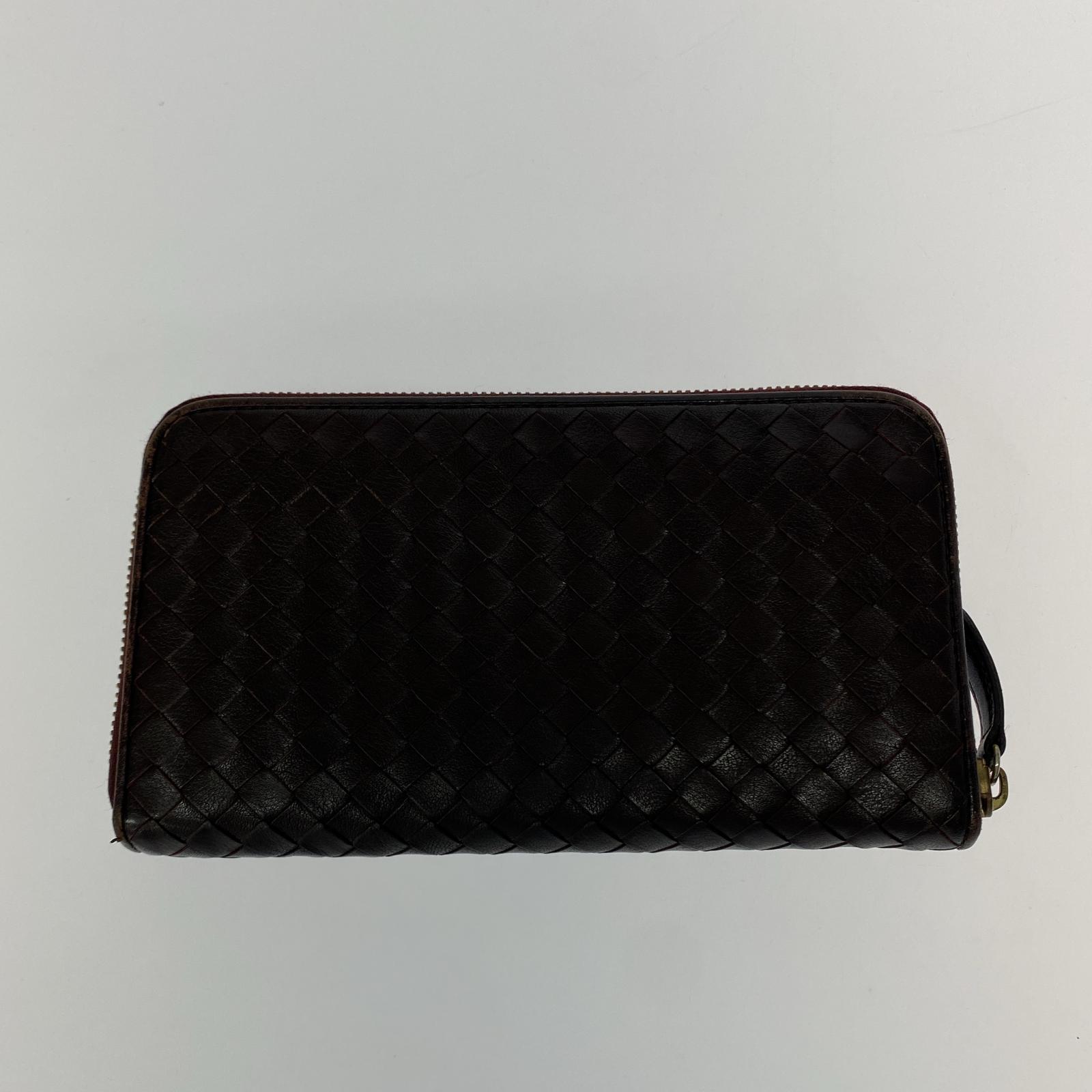長財布 レザーロングウォレット ブラウン
