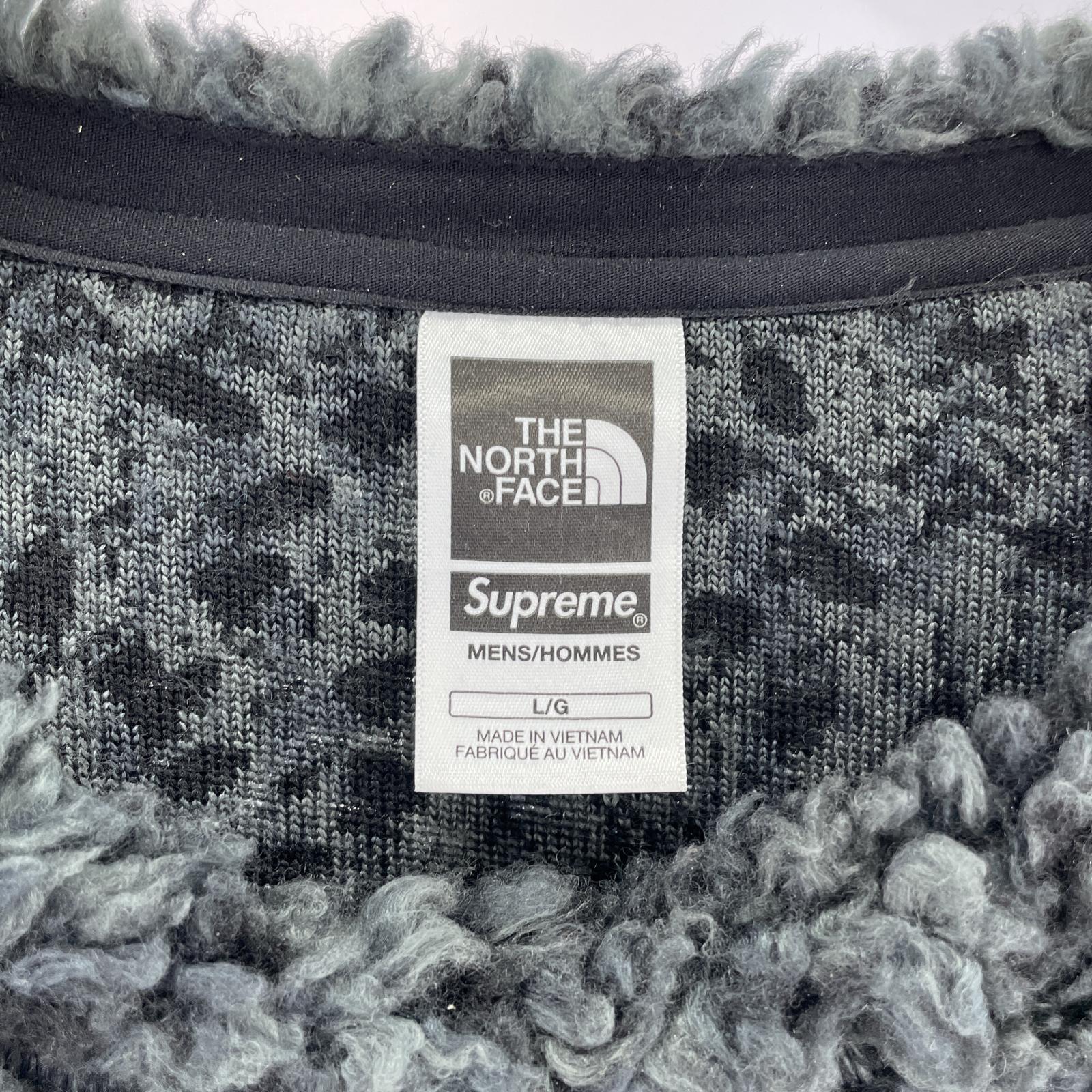 ニット ×THE NORTH FACE High Pile Fleece L ブラック