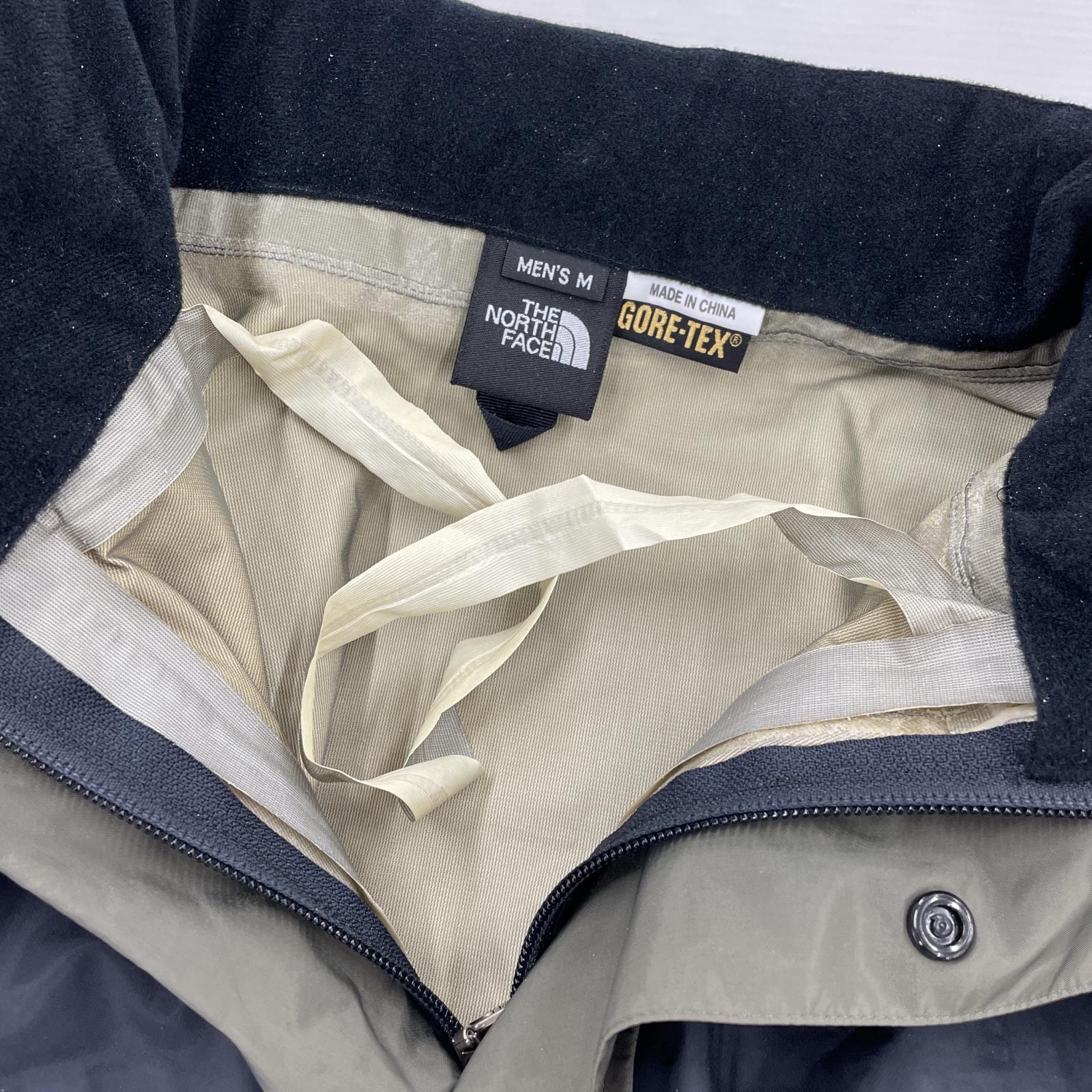 マウンテンパーカー GORE-TEX レインパーカ M カーキ