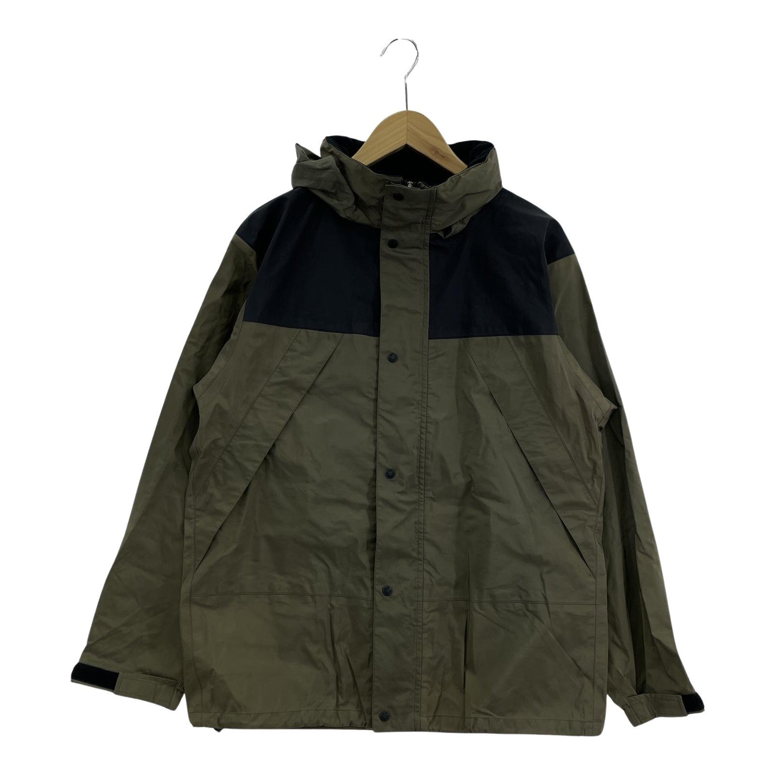 マウンテンパーカー GORE-TEX レインパーカ M カーキ