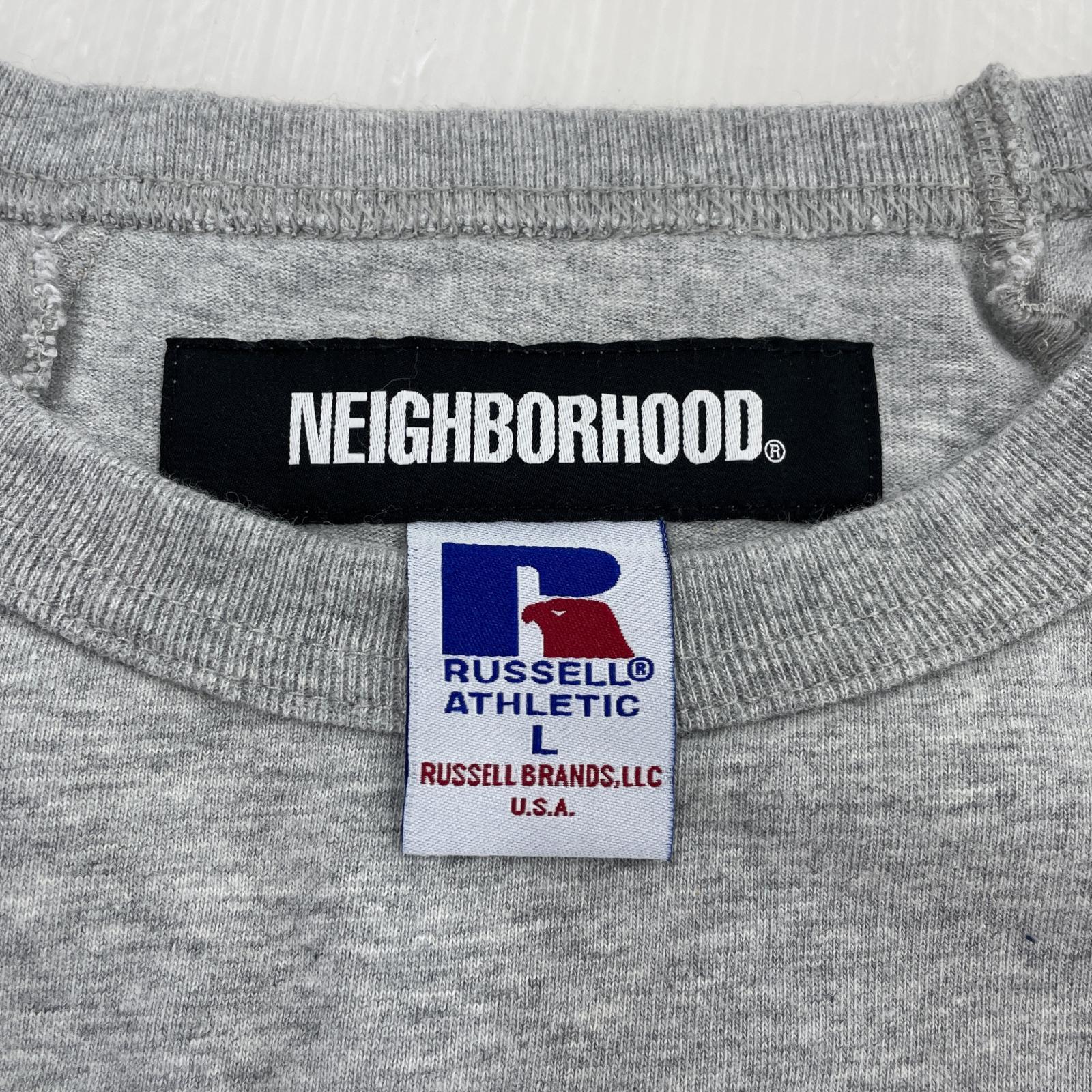 長袖Tシャツ ×Russell Athletic Crewneck LS GRY L グレー