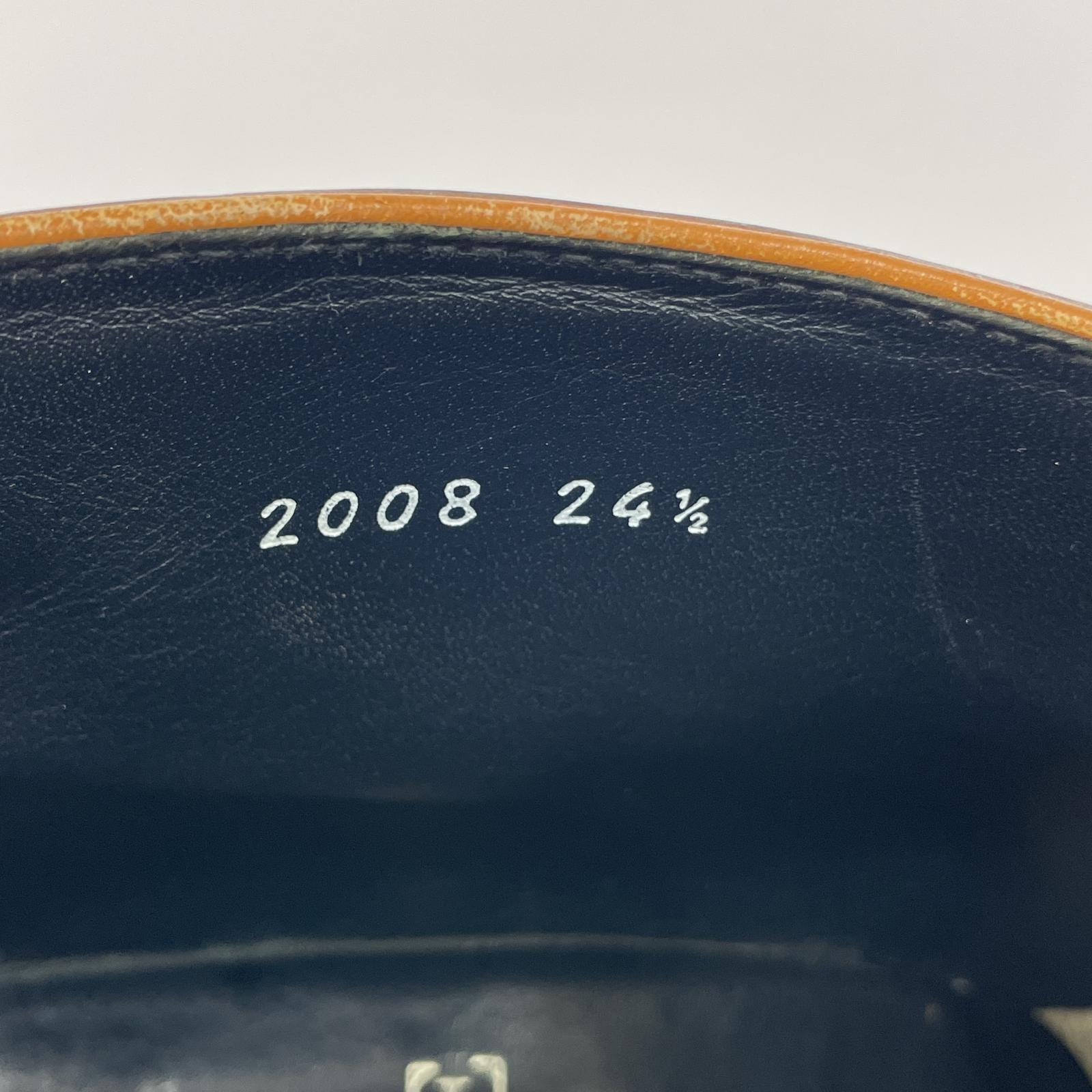 ブーツ チャッカブーツ 2008 レザー 茶 24.5 24.5cm (US6 1/2 UK6 EU39) ブラウン