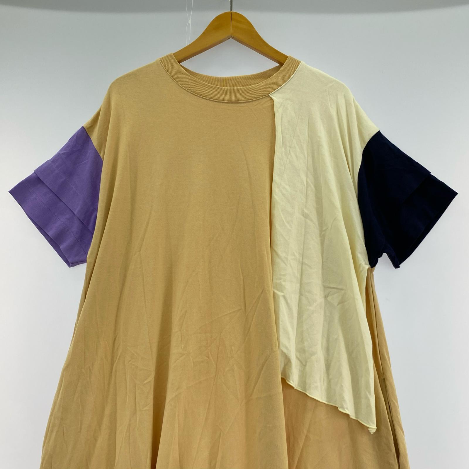 ワンピース HeRIN.CYE Layered dress (F) フリー マルチカラー