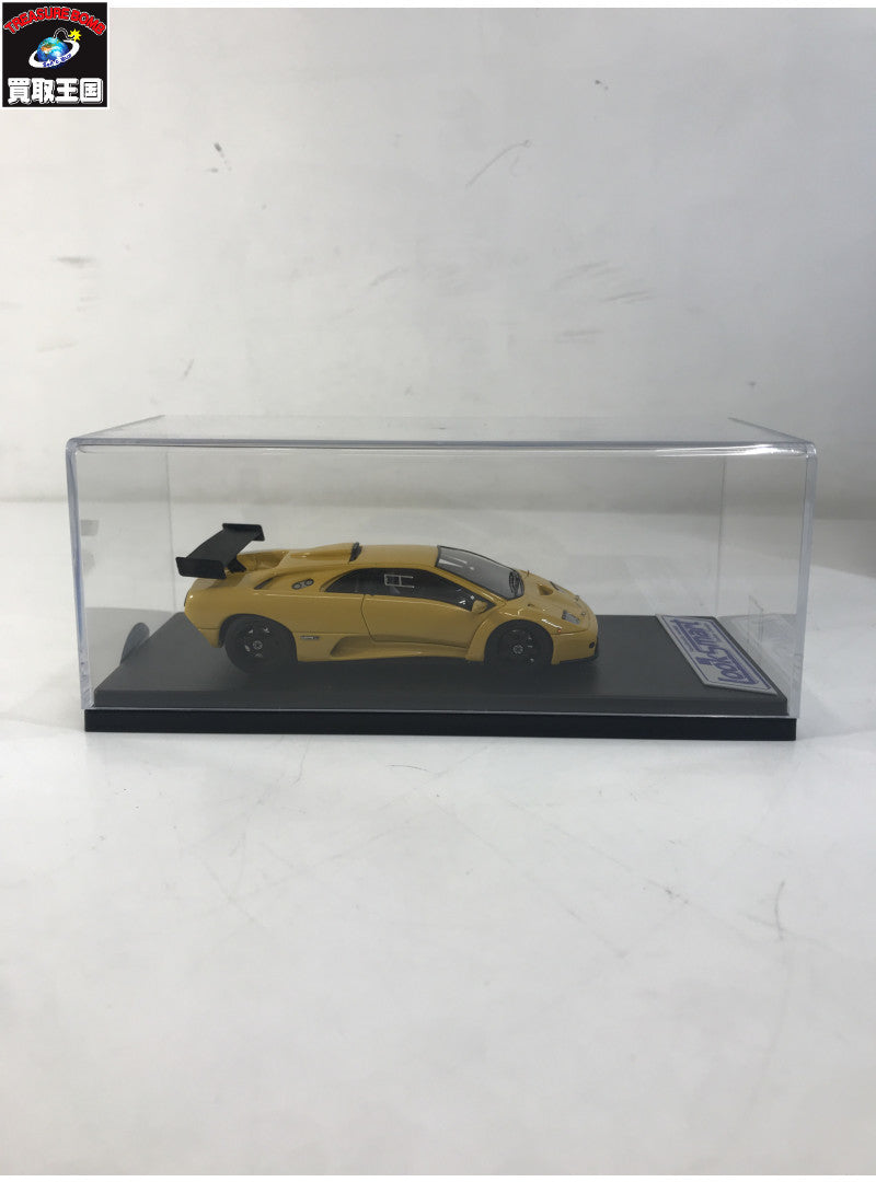 1/43 ランボルギーニ ディアブロ GTR 1999 メタリックイエロー スケールカー