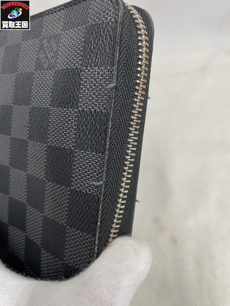 LV ダミエ・グラフィット ジッピー・オーガナイザー NM N60111