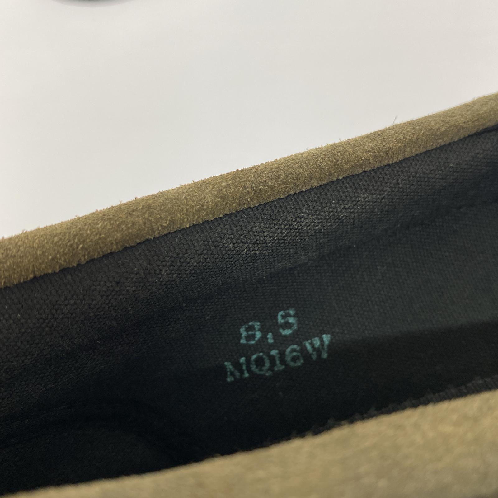 シューズ ×Harris Tweed デッキシューズ ブラック