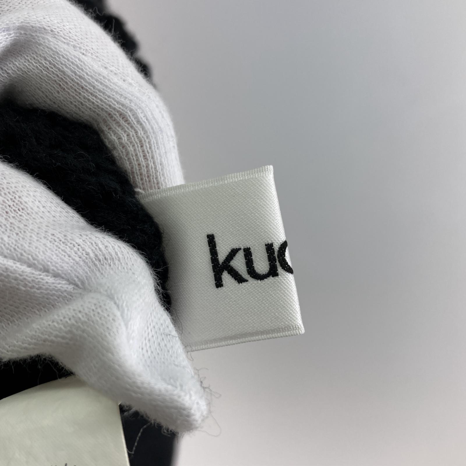 ニット kudos ニットベスト (F) フリー ブラック
