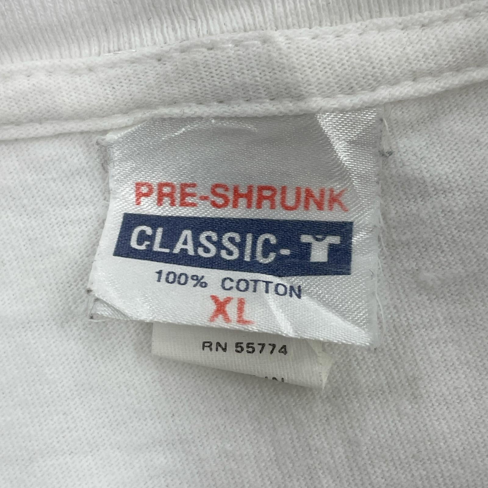 半袖Tシャツ 90s Panasonic Shock Wave プロモーションTee ホワイト