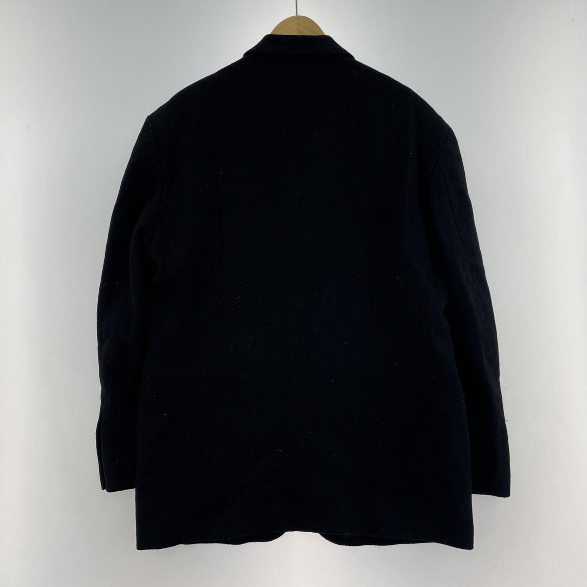 テーラードジャケット Y’s for men 80s~ LQ ウッドボタン ツイードジャケット - ブラック ブラック